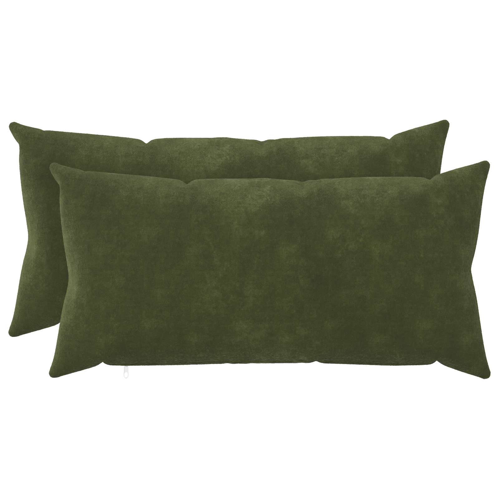 Federa 2 pcs HEERLEN Verde 40 x 70 cm Fleece in microfibra