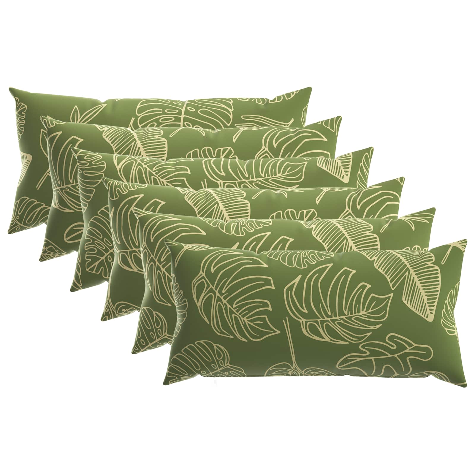 Federa 6 pcs HEERLEN Design a foglia 40 x 70 cm Poliestere
