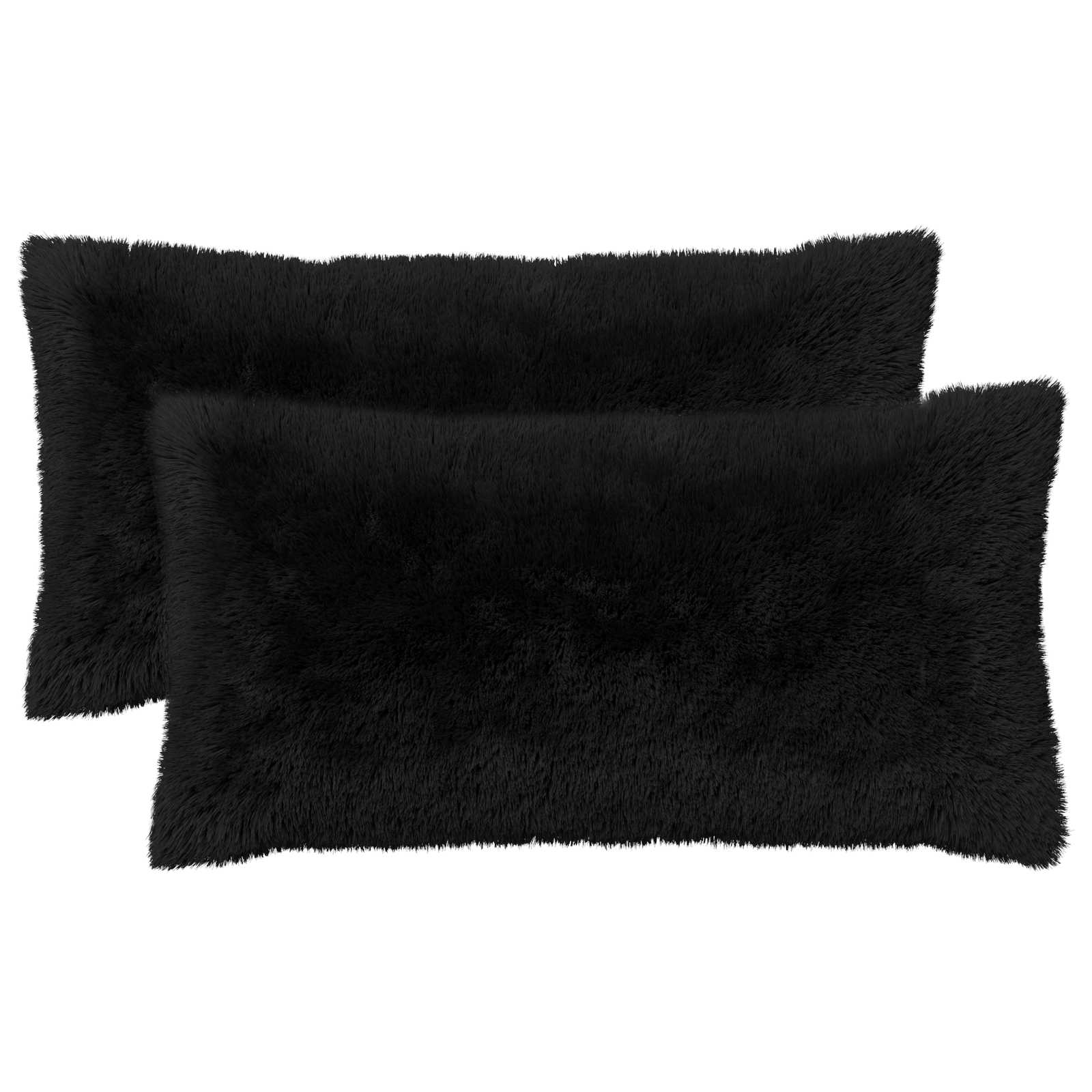 Federa 2 pcs HEERLEN Nero 40 x 70 cm Fleece PV