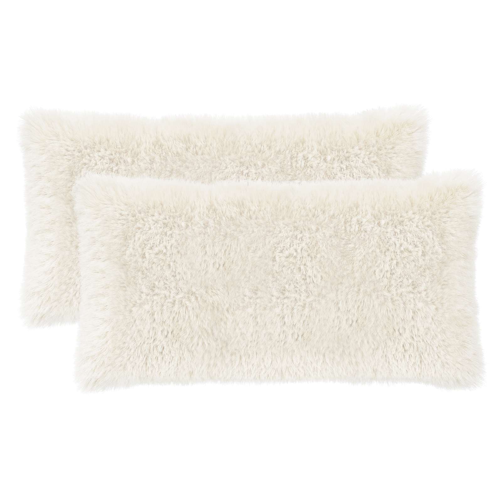 Federa 2 pcs HEERLEN Bianco 40 x 70 cm Fleece PV