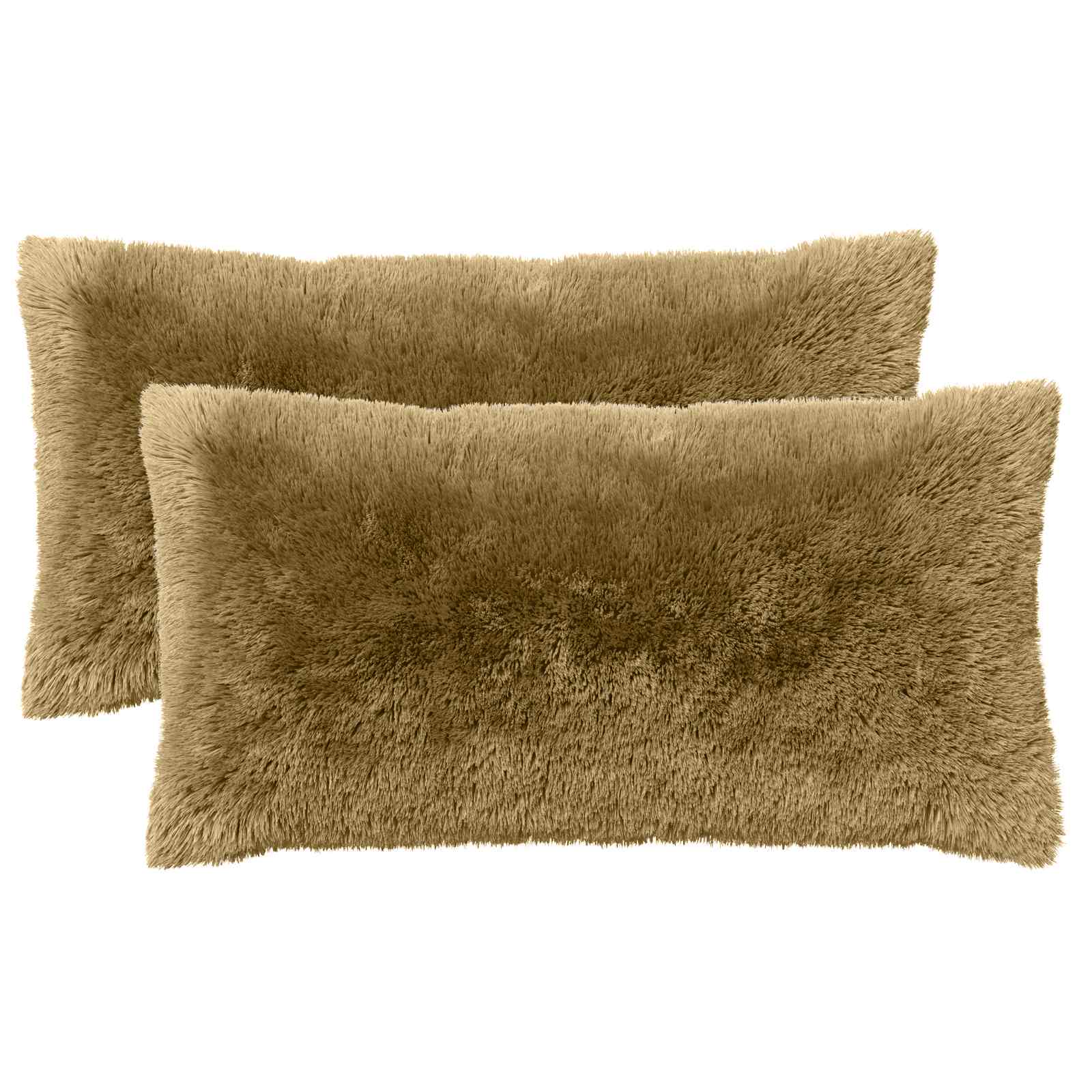 Federa 2 pcs HEERLEN Verde chiaro 40 x 70 cm Fleece PV