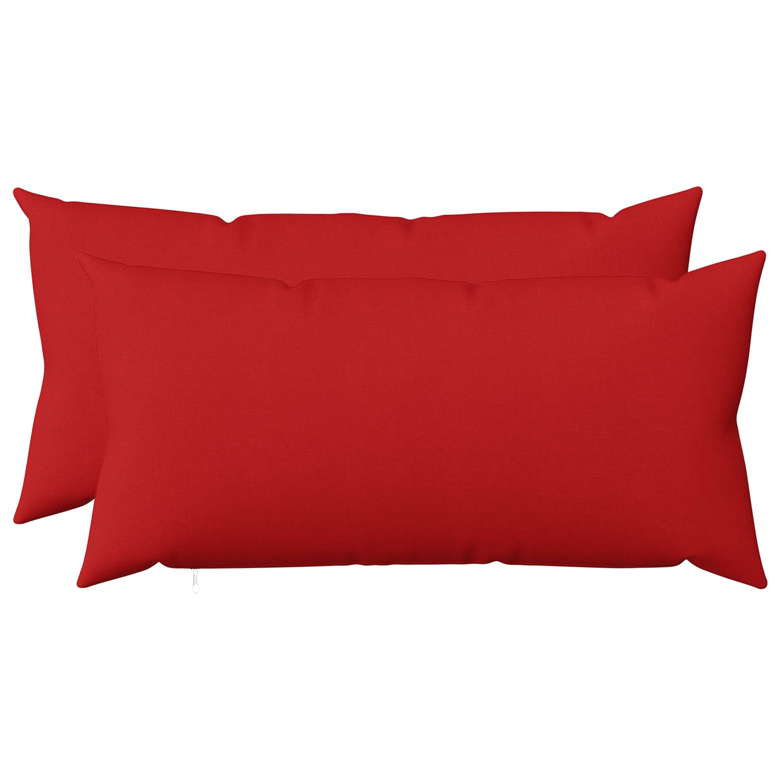 Federa 2 pz HEERLEN Rosso 40 x 80 cm Tessuto