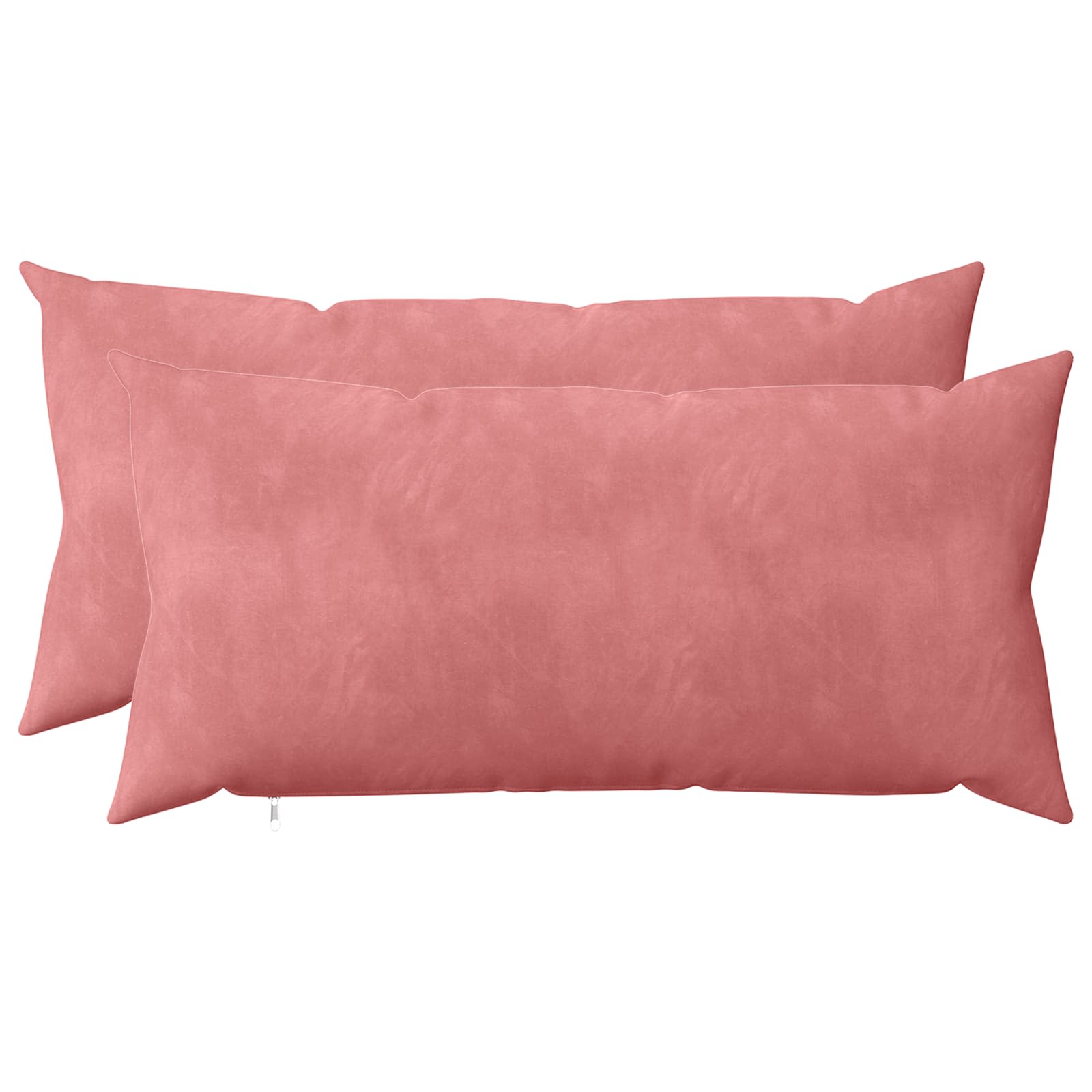 Federa 2 pcs HEERLEN Rosa 40 x 80 cm Velluto