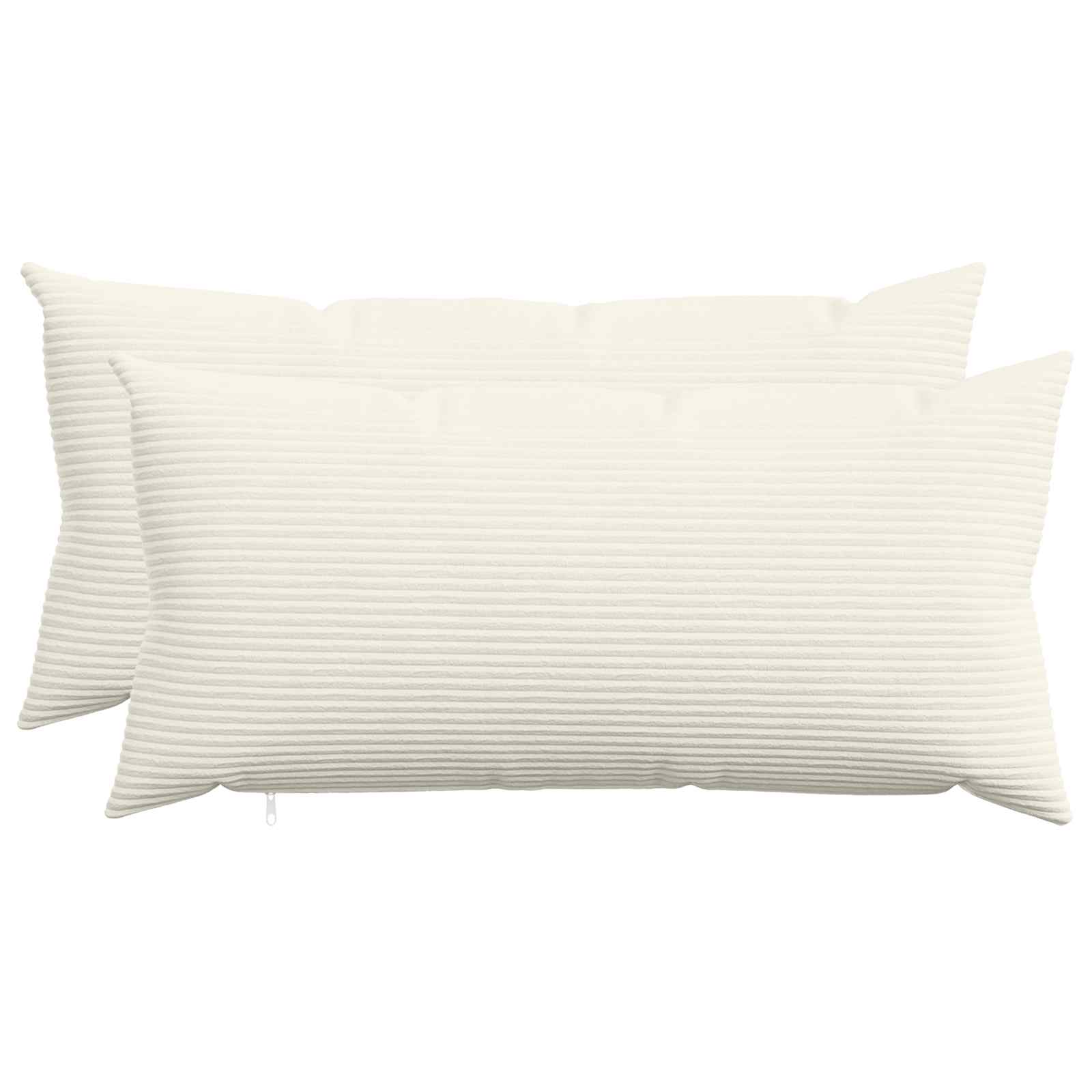 Federa 2 pcs HEERLEN Crema 40 x 80 cm corduroy
