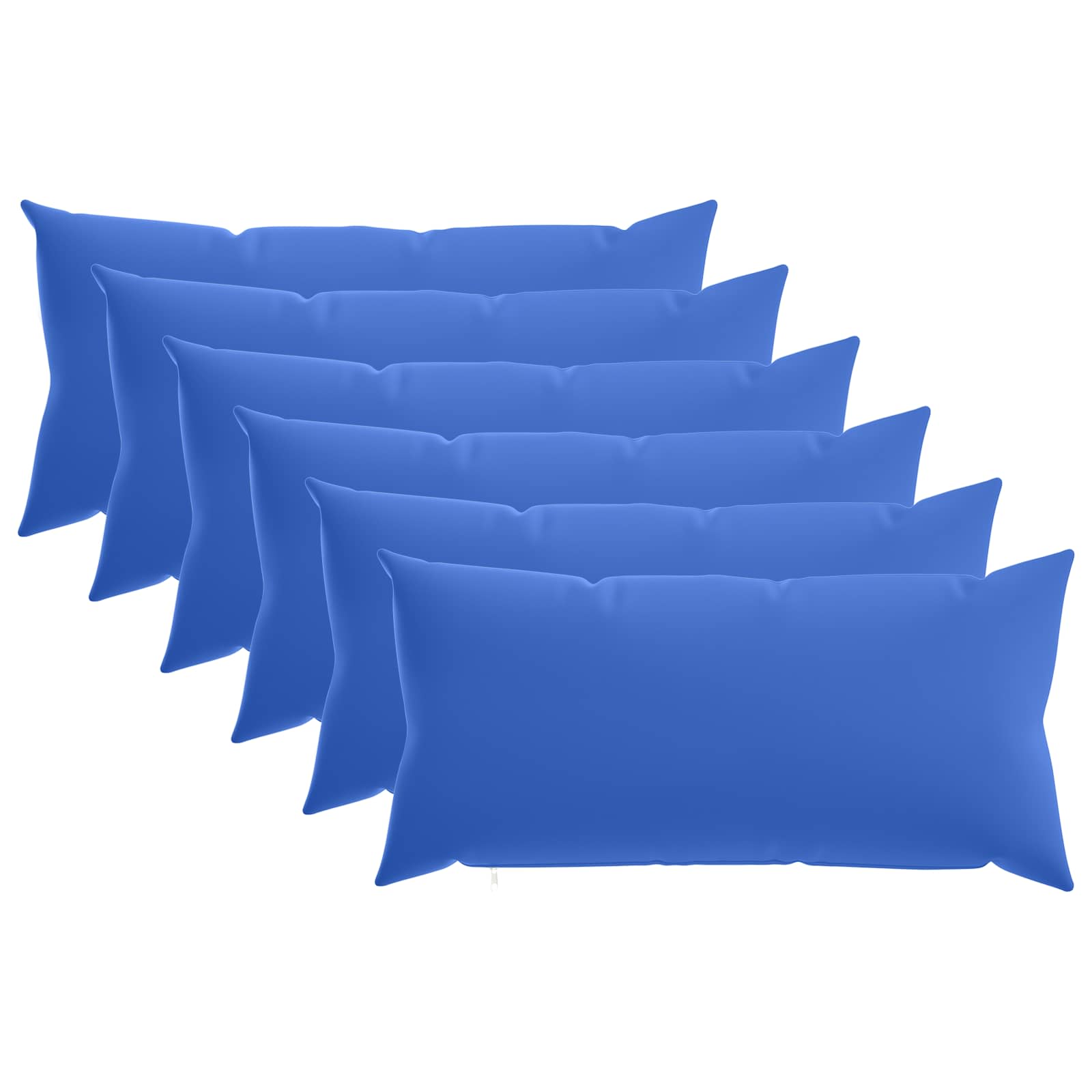 Federa 6 pcs HEERLEN Blu Reale 40 x 80 cm Poliestere