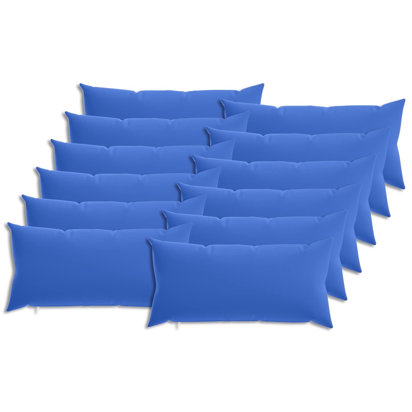 Federa 12 pz HEERLEN Blu Reale 40 x 80 cm Poliestere