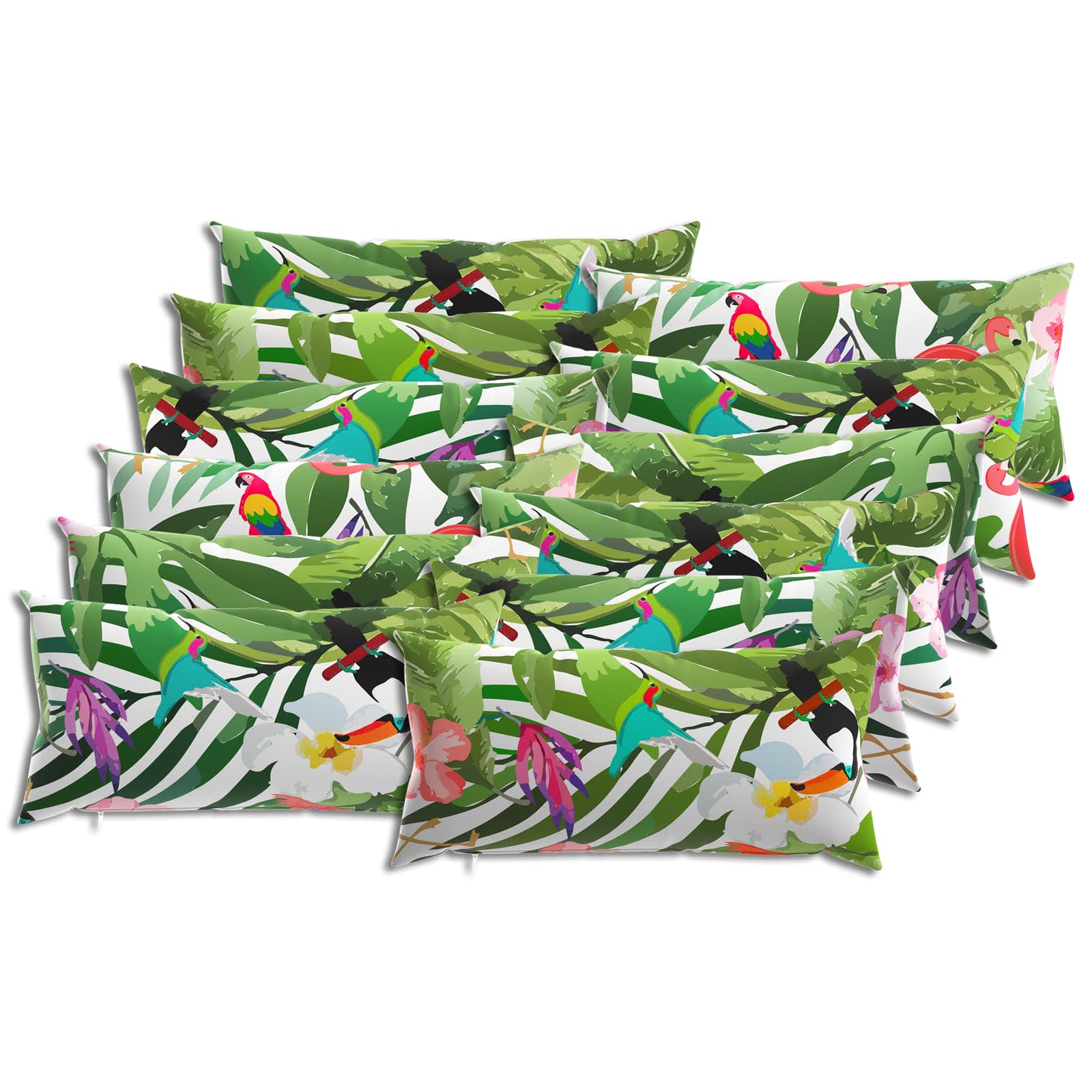 Federa 12 pcs HEERLEN Multicolore 40 x 80 cm Poliestere