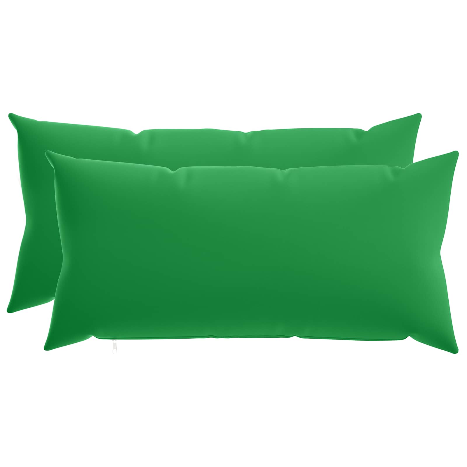 Federa 2 pcs HEERLEN Verde 40 x 80 cm Poliestere