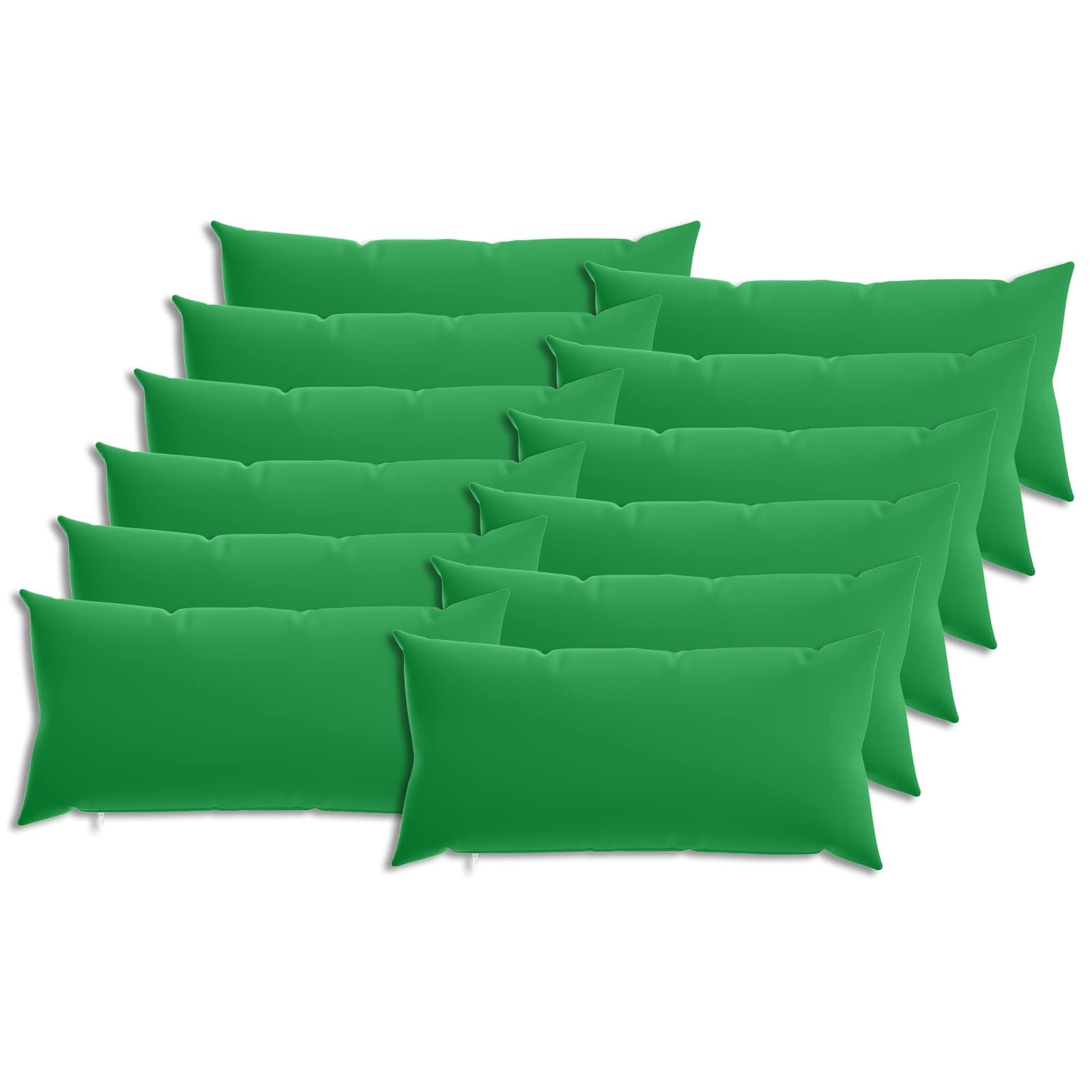 Federa 12 pcs HEERLEN Verde 40 x 80 cm Poliestere