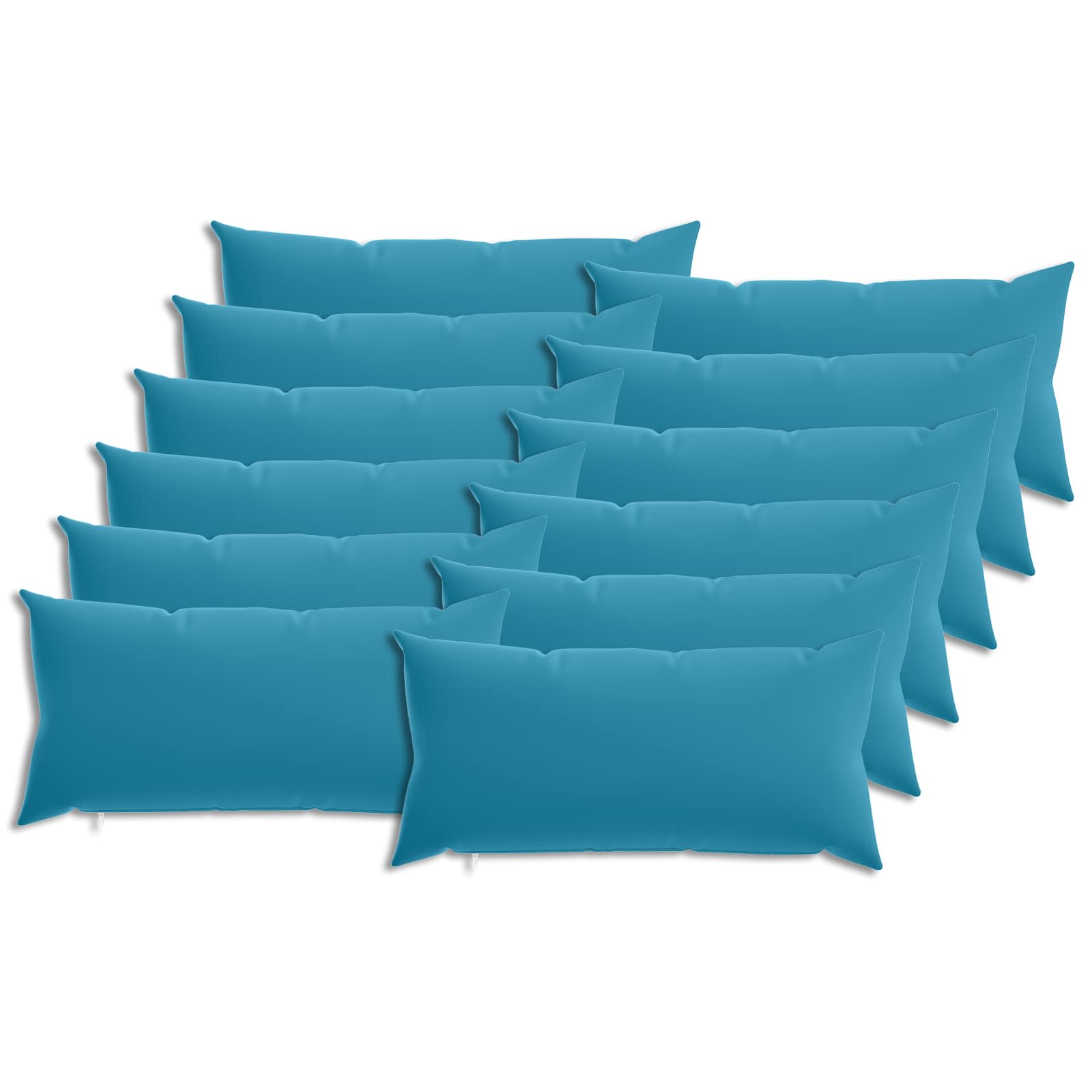 Federa 12 pcs HEERLEN Azzurro 40 x 80 cm Poliestere