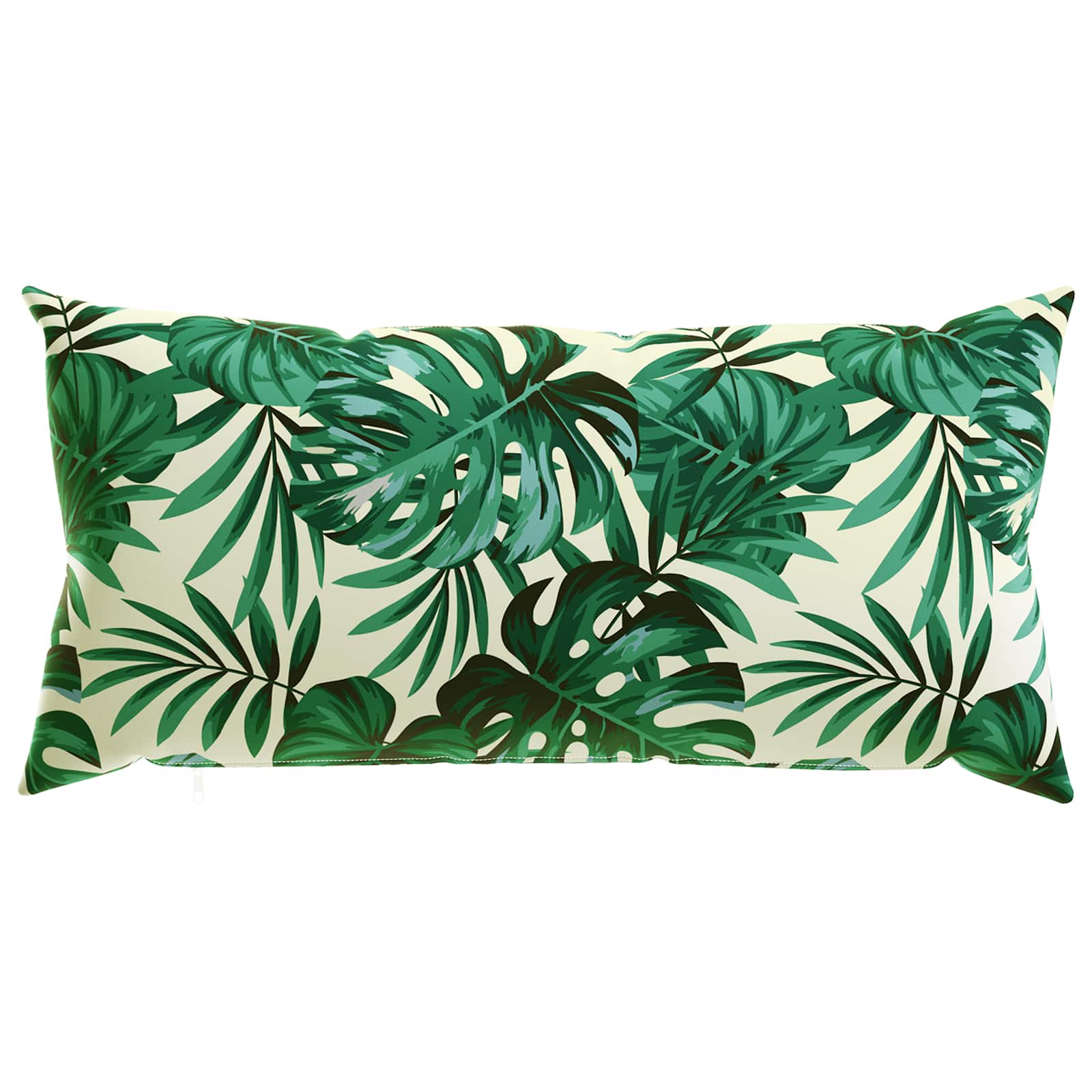 Federa 2 pcs HEERLEN Motivo a Foglie 40 x 80 cm Poliestere