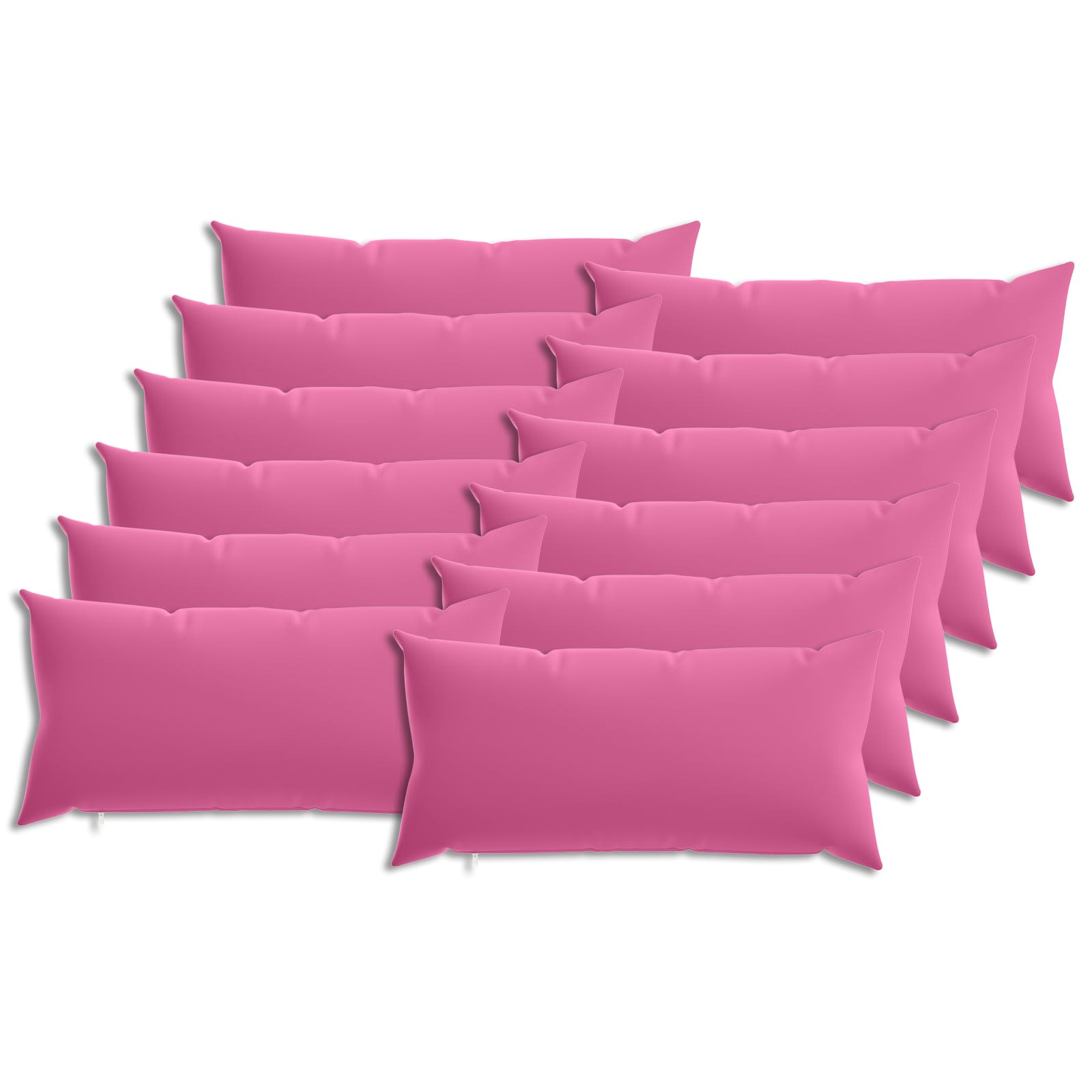 Federa 12 pcs HEERLEN Rosa 40 x 80 cm Poliestere
