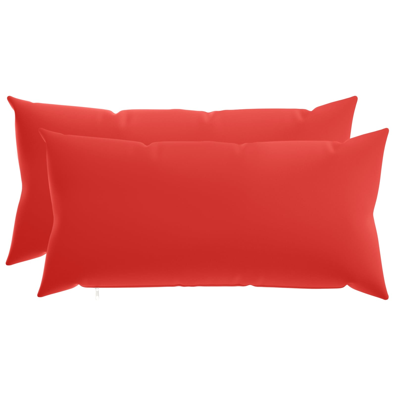Federa 2 pcs HEERLEN Rosso 40 x 80 cm Poliestere