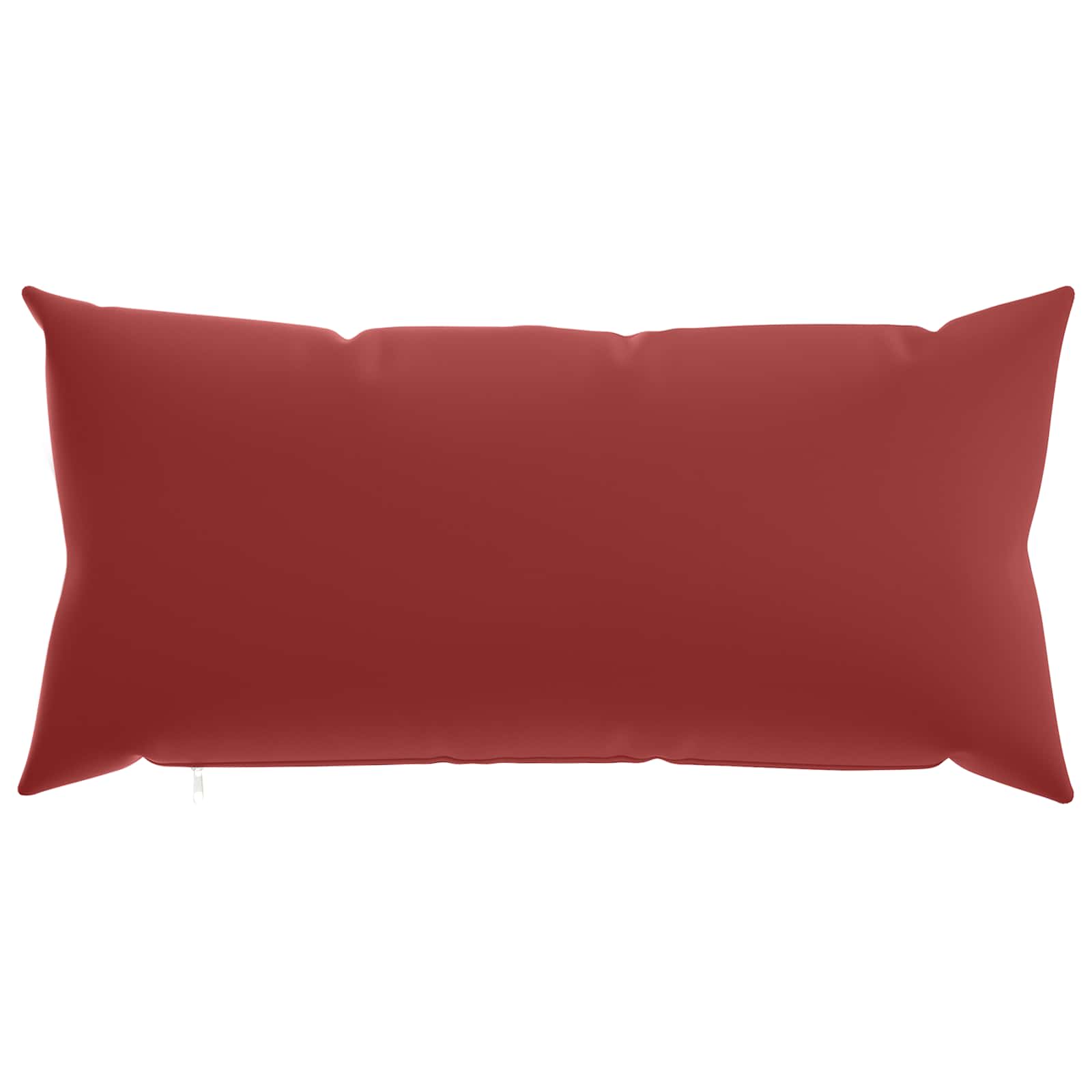 Federa 2 pcs HEERLEN Rosso Vino 40 x 80 cm Poliestere