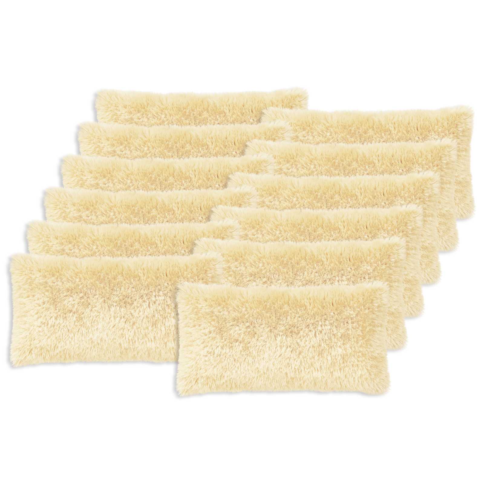 Federa 12 pcs HEERLEN Crema 40 x 80 cm Fleece PV