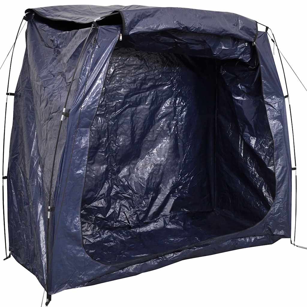 Tenda Deposito per Bicicletta 200x80x150cm Blu