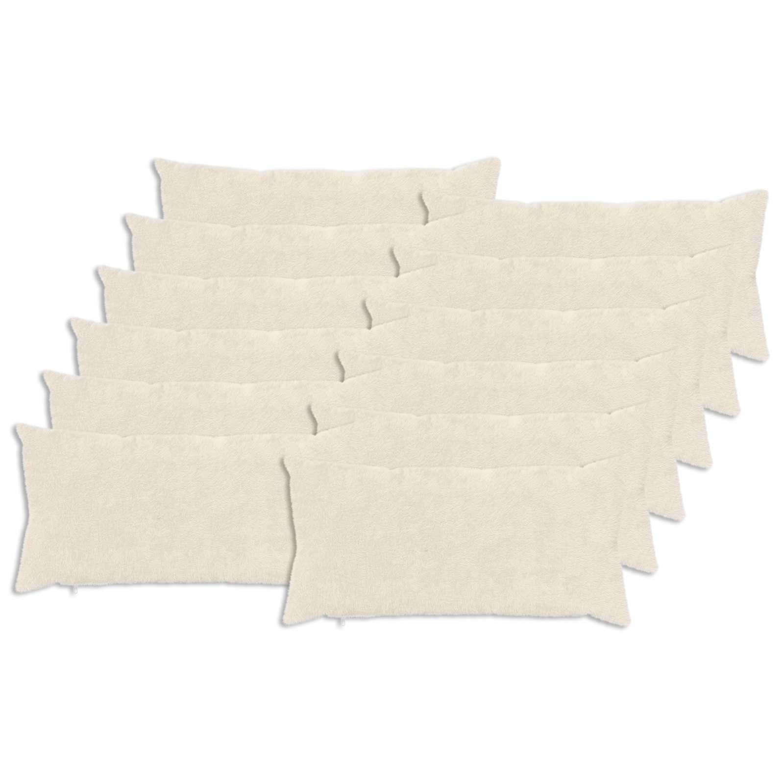 Federa 12 pz HEERLEN Bianco 40 x 80 cm