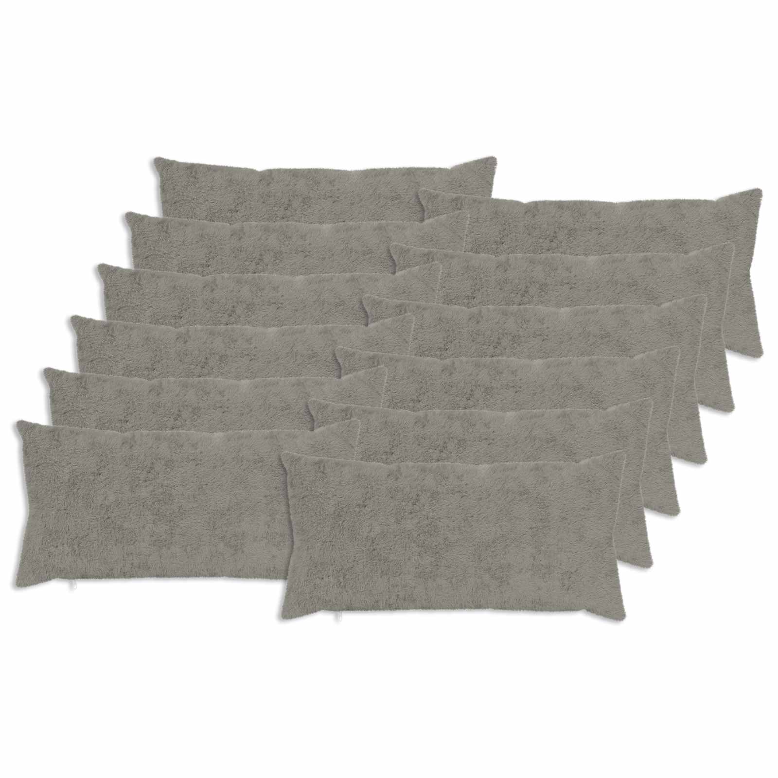 Federa 12 pz HEERLEN Grigio Chiaro 40 x 80 cm