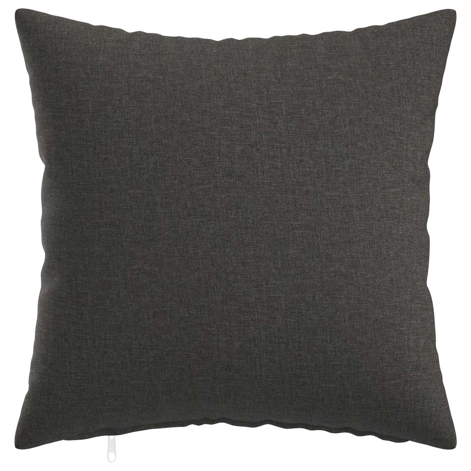 Federa 6 pz HEERLEN Grigio Scuro 45 x 45 cm Tessuto