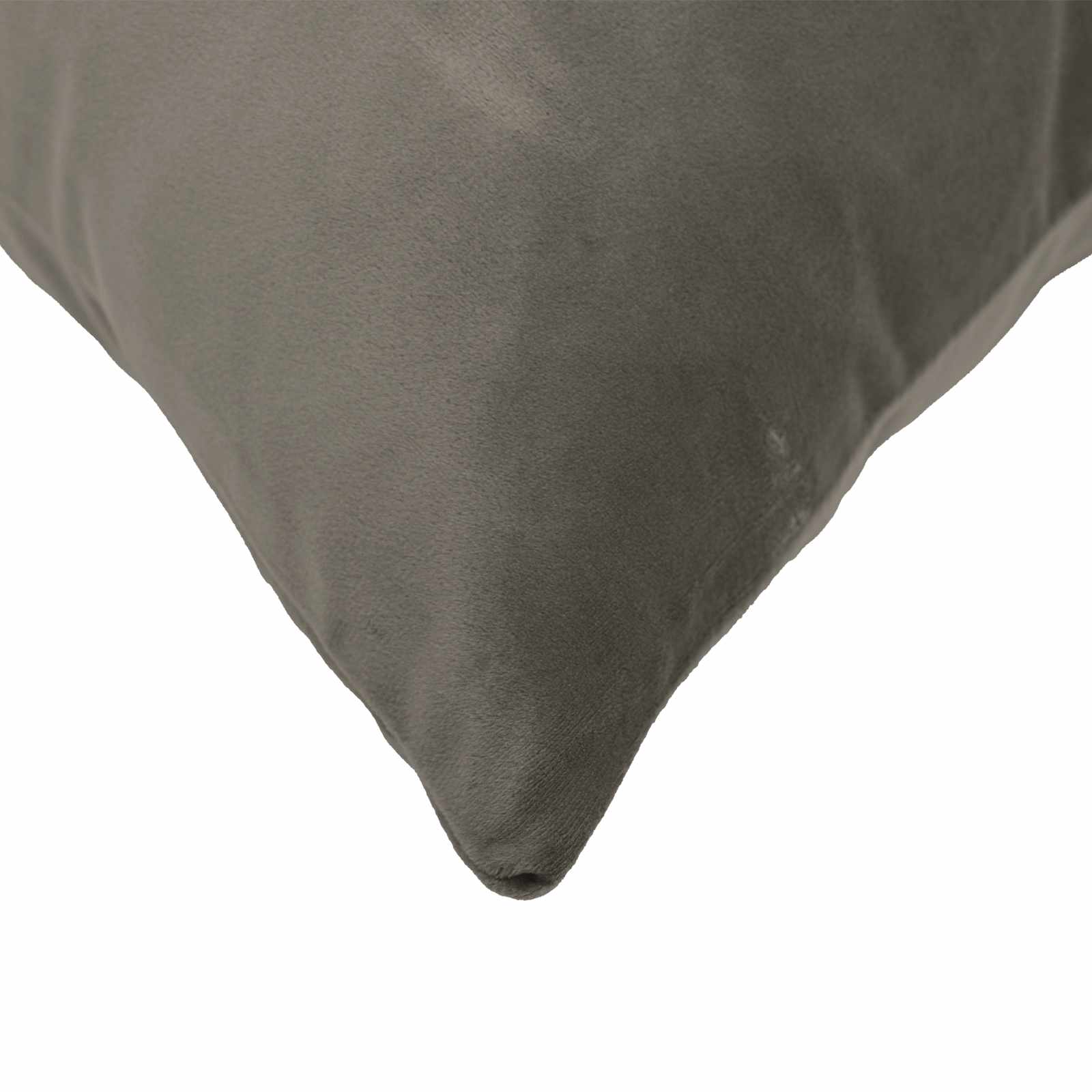 Federa 2 pcs HEERLEN Grigio Chiaro 45 x 45 cm Velluto
