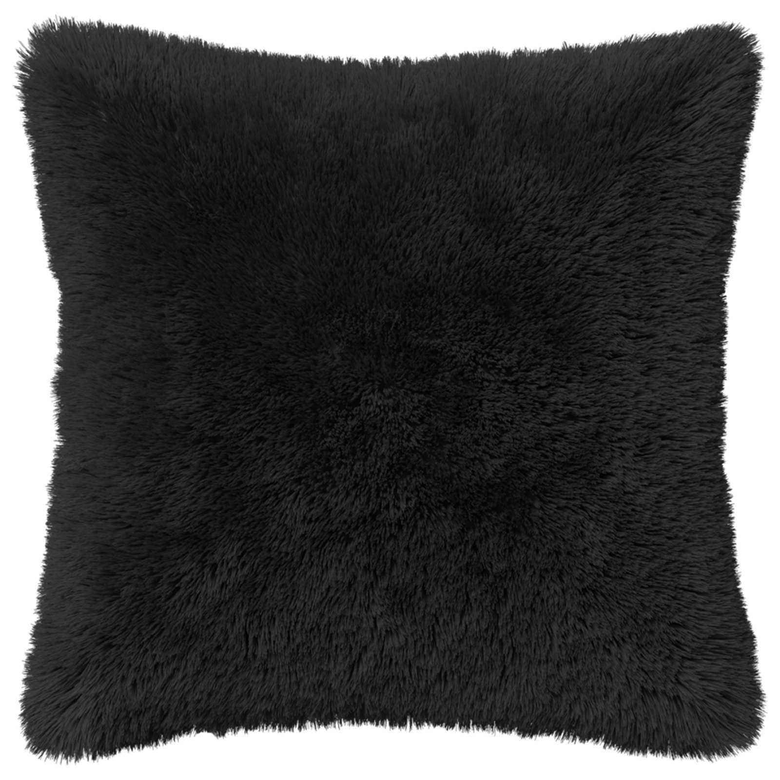 Federa 6 pcs HEERLEN Nero 45 x 45 cm Fleece PV