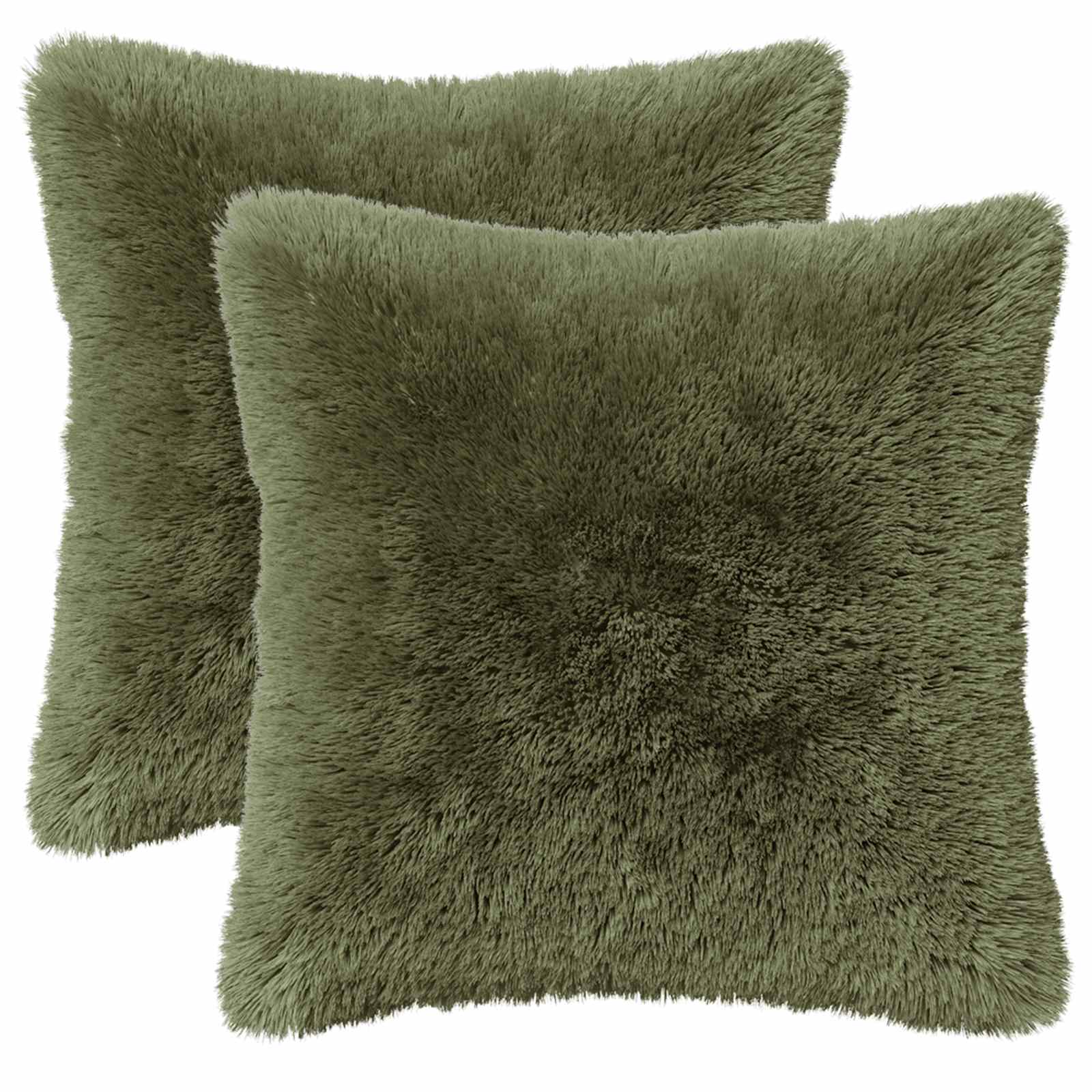 Federa 2 pcs HEERLEN Verde 45 x 45 cm Fleece PV