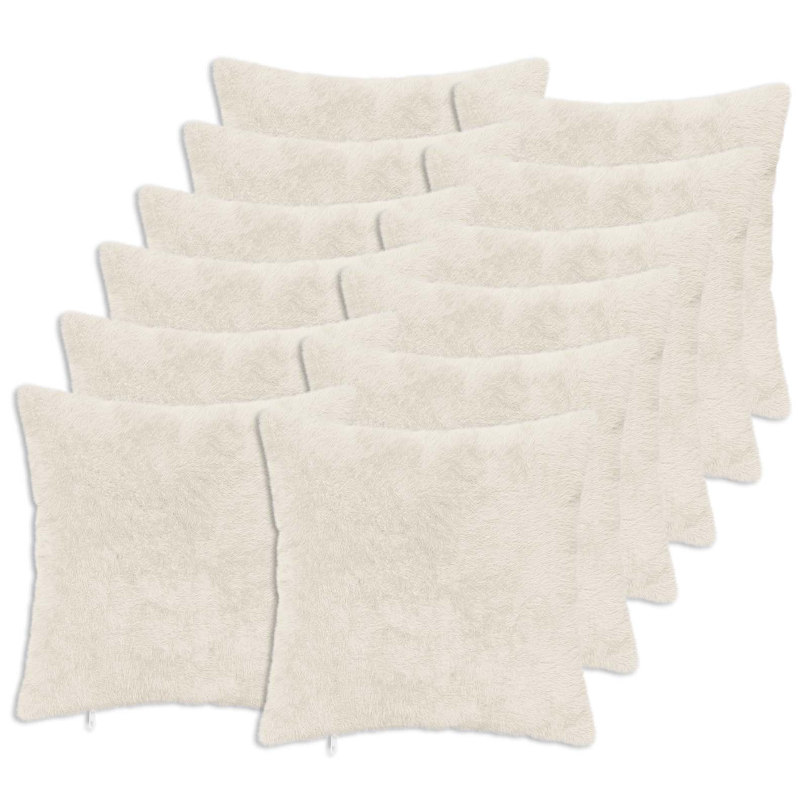 Federa 12 pz HEERLEN Bianco 45 x 45 cm