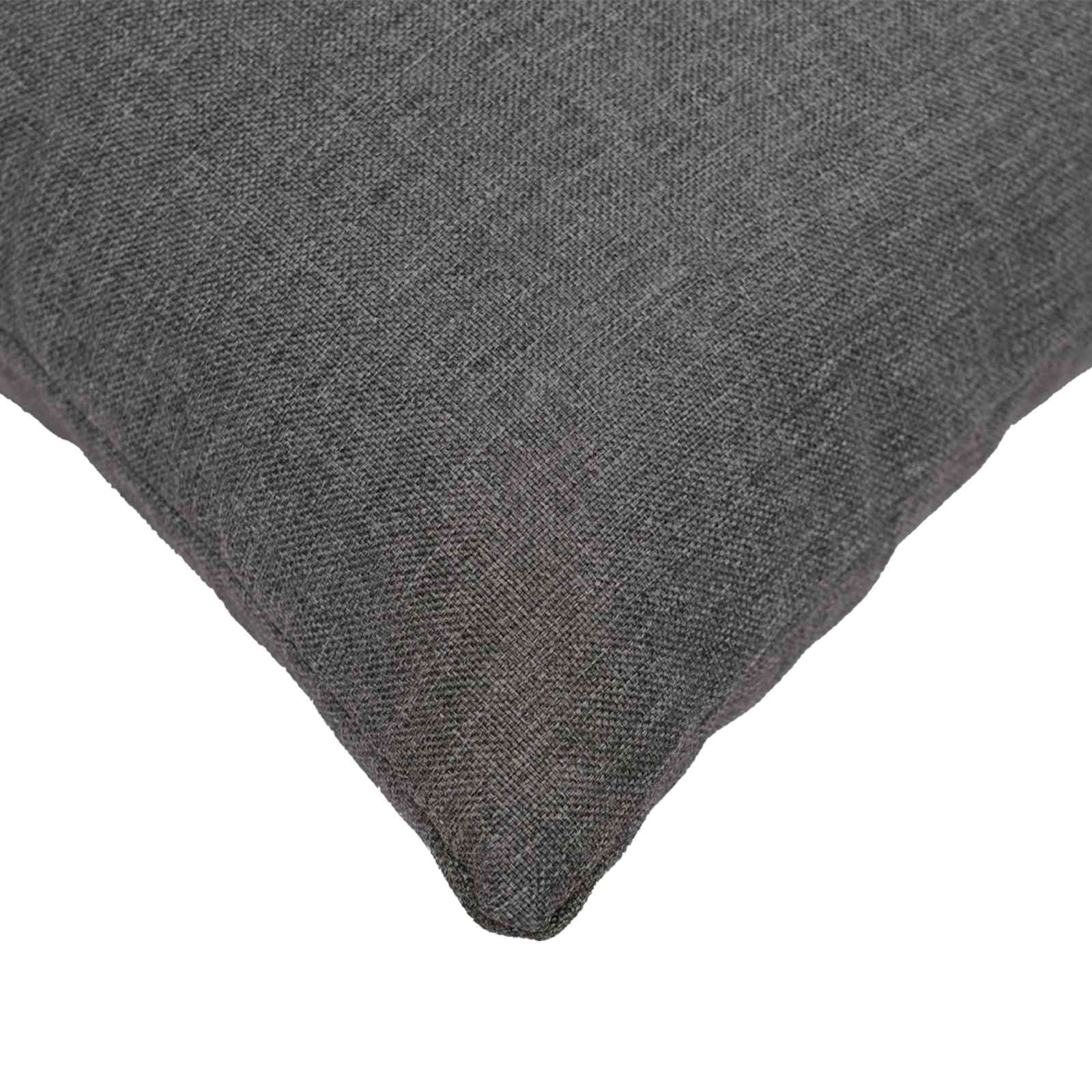 Federa 6 pz HEERLEN Grigio Chiaro 50 x 50 cm Tessuto