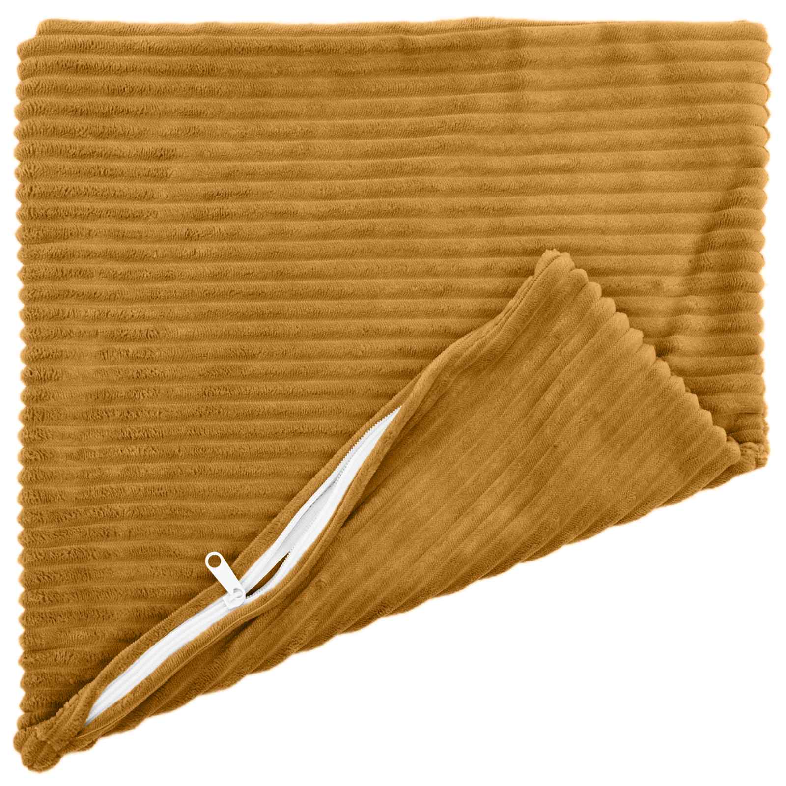 Federa 12 pcs HEERLEN Giallo 50 x 50 cm corduroy