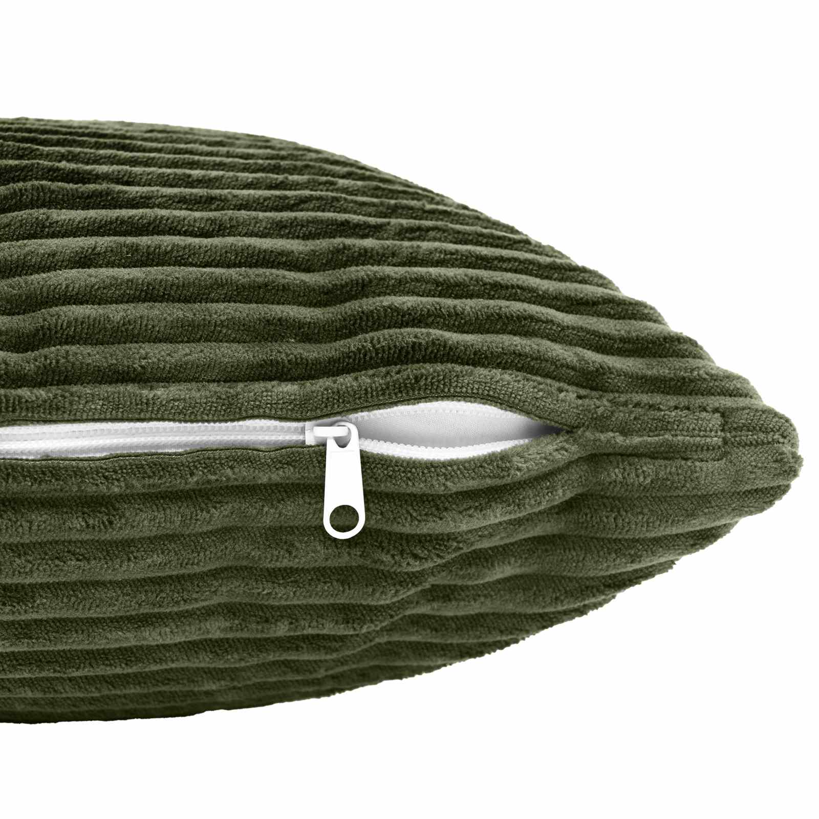 Federa 6 pcs HEERLEN Verde 50 x 50 cm corduroy