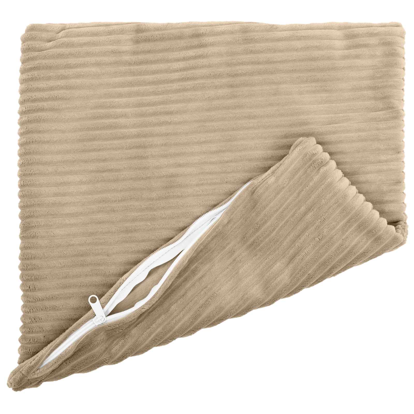 Federa 6 pcs HEERLEN Tortora 50 x 50 cm corduroy