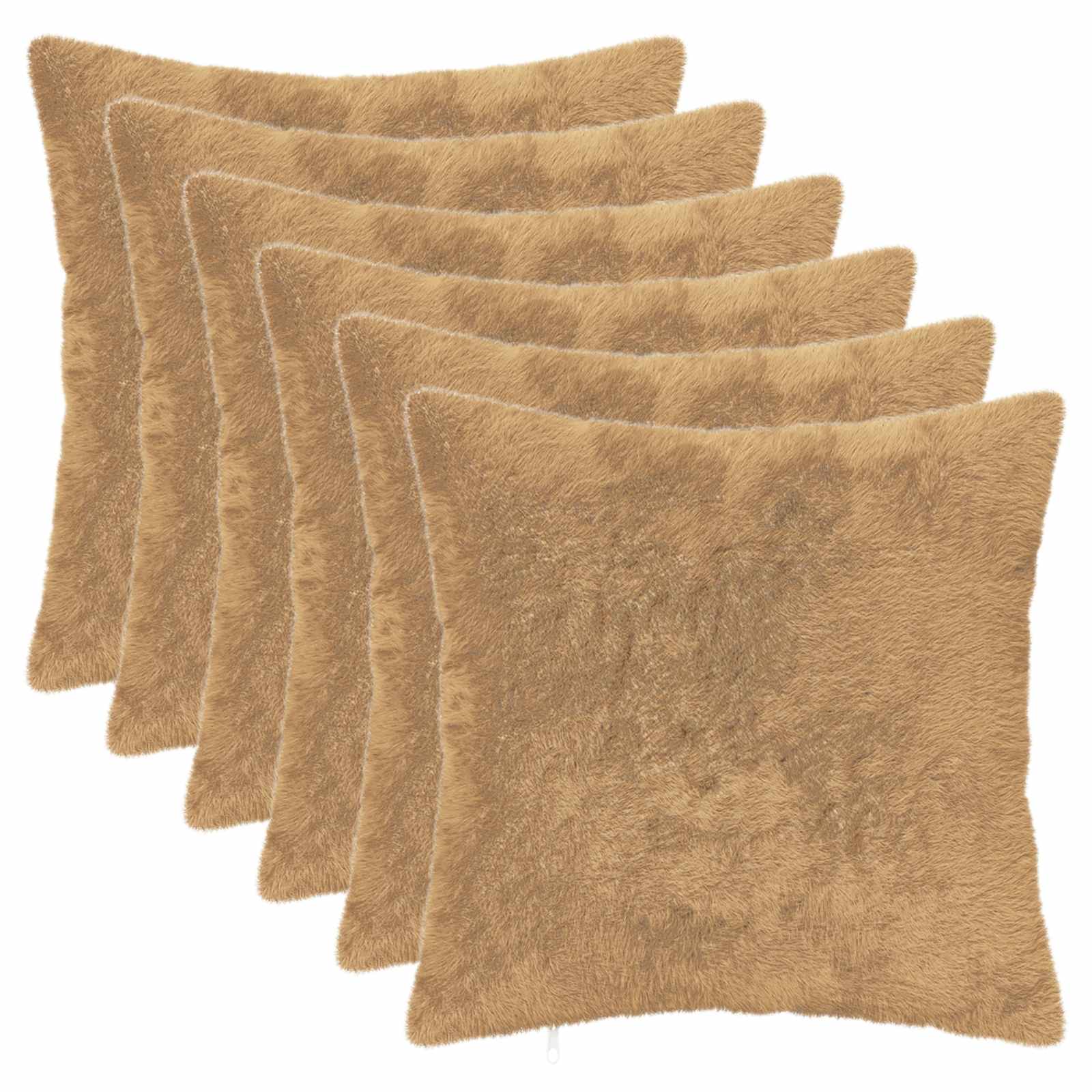 Federa 6 pz HEERLEN Tortora 50 x 50 cm