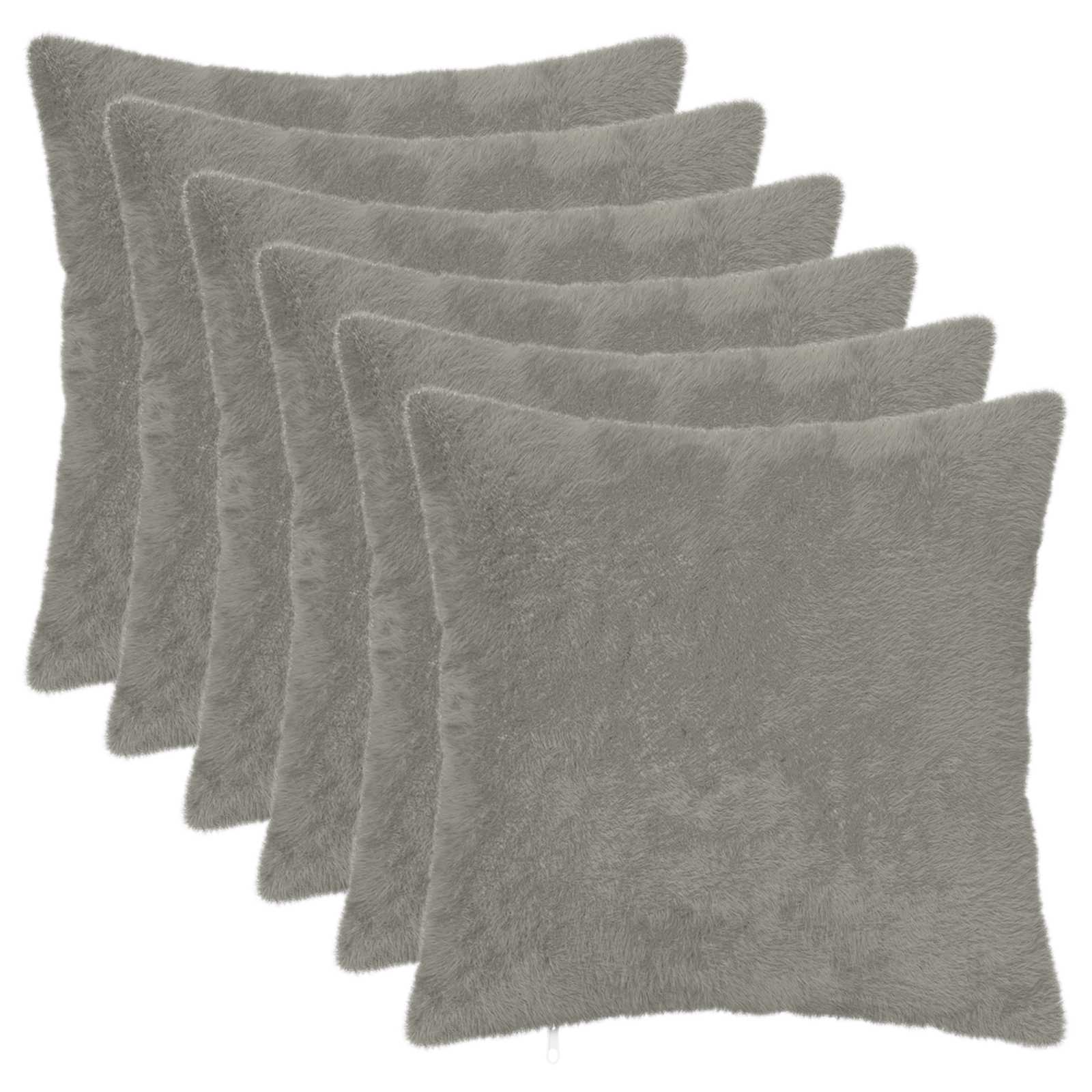 Federa 6 pz HEERLEN Grigio Chiaro 50 x 50 cm