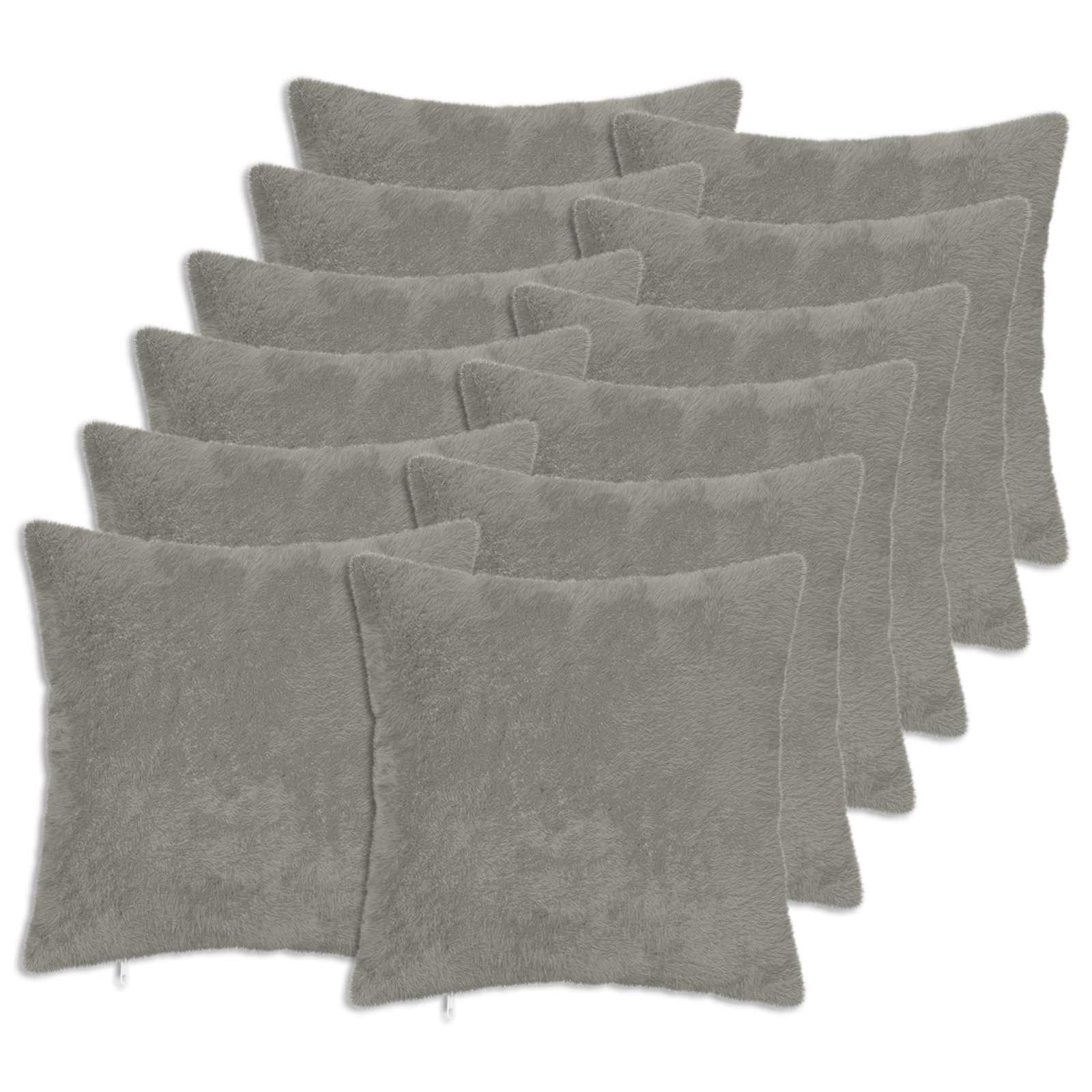Federa 12 pz HEERLEN Grigio Chiaro 50 x 50 cm