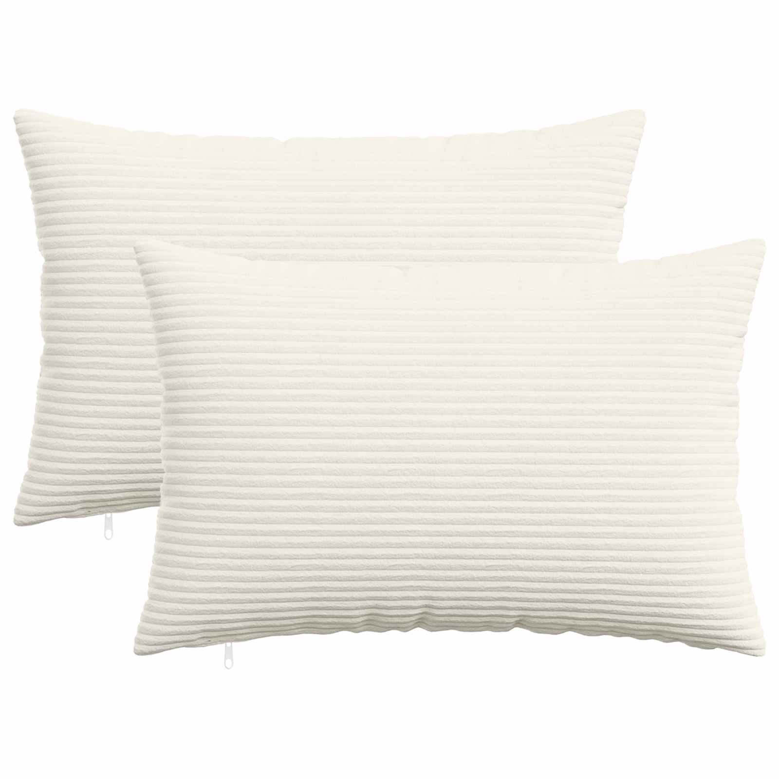 Federa 2 pcs HEERLEN Crema 50 x 70 cm corduroy