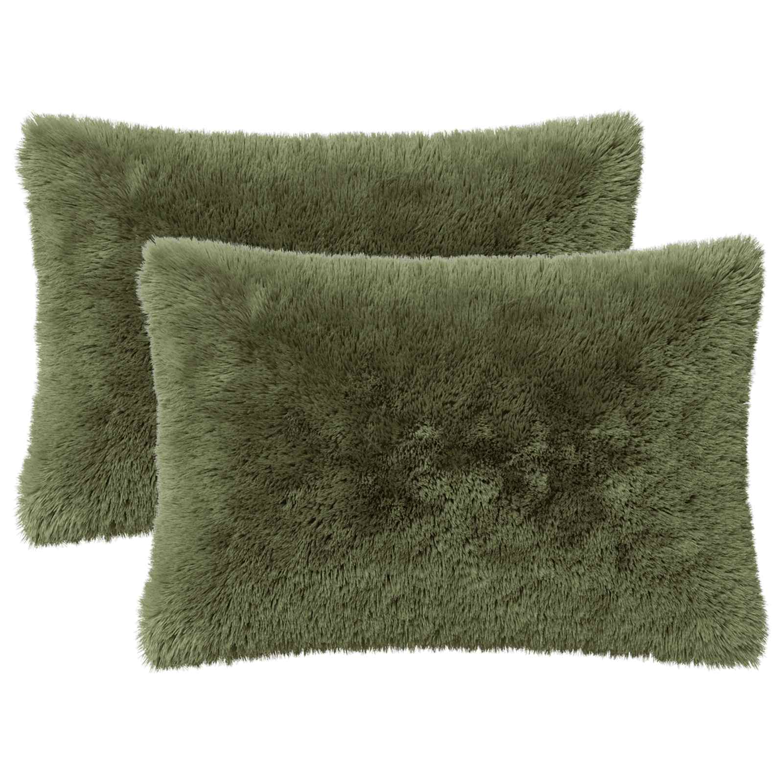 Federa 2 pcs HEERLEN Verde 50 x 70 cm Fleece PV