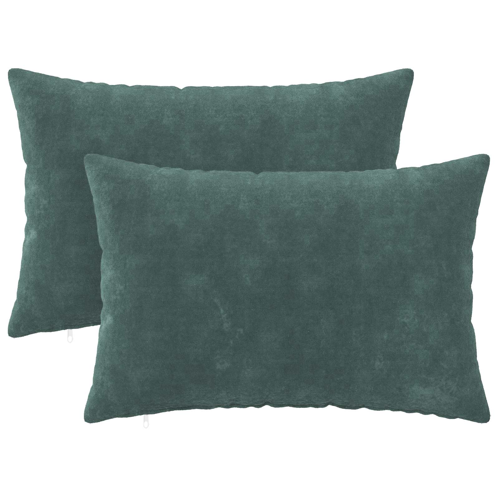 Federa 2 pcs HEERLEN Blu mare 50 x 75 cm Fleece in microfibra