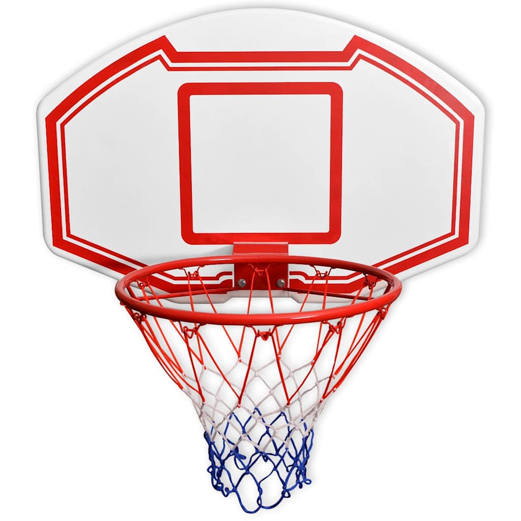 3 Pz Set Canestro da Basket da Parete 90x60 cm