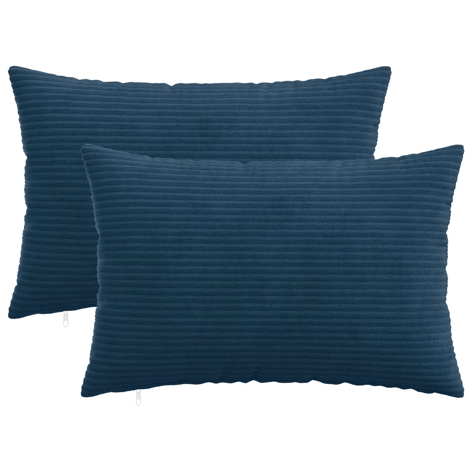 Federa 2 pcs HEERLEN Blu navy 50 x 80 cm corduroy