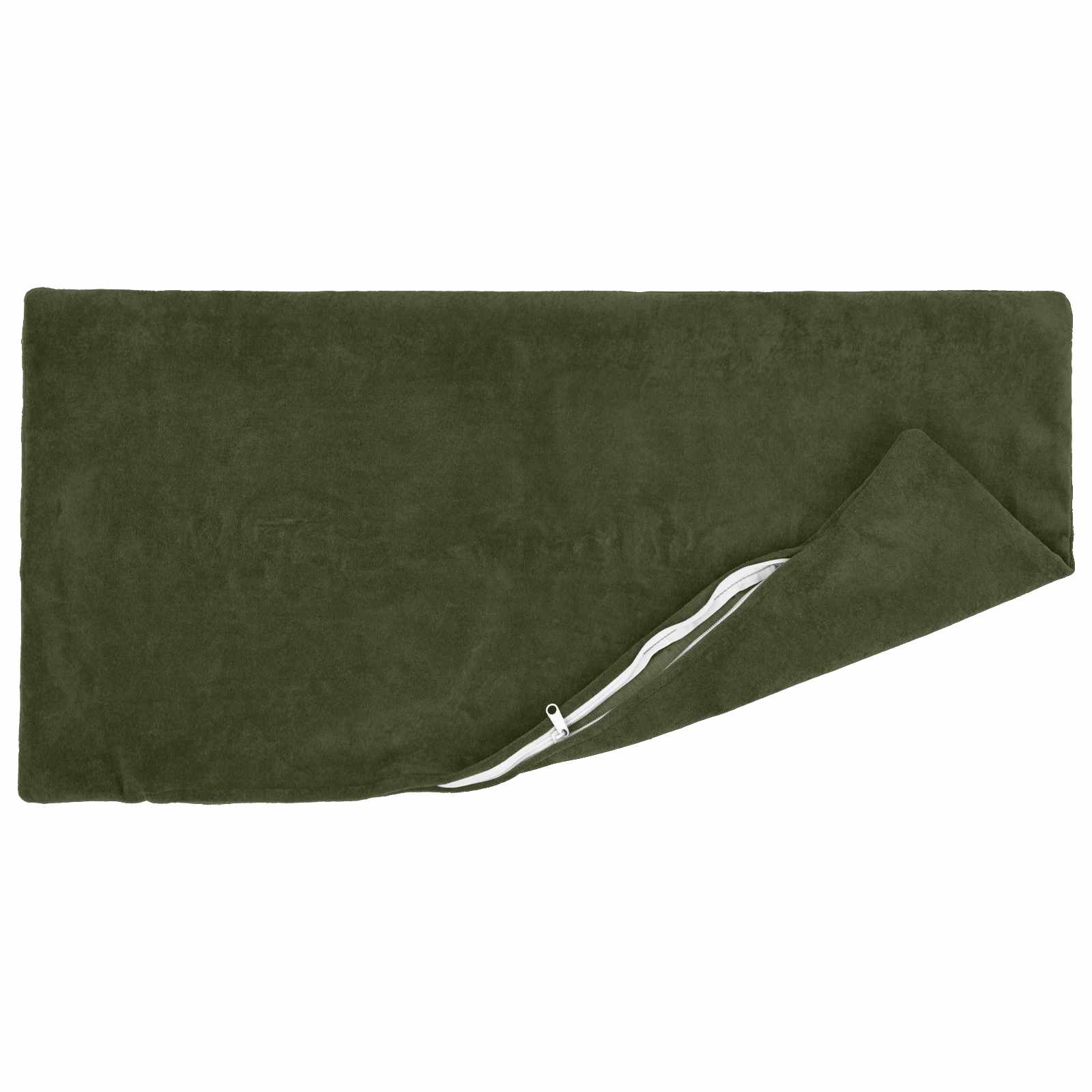 Federa 2 pcs HEERLEN Verde 50 x 80 cm Fleece in microfibra