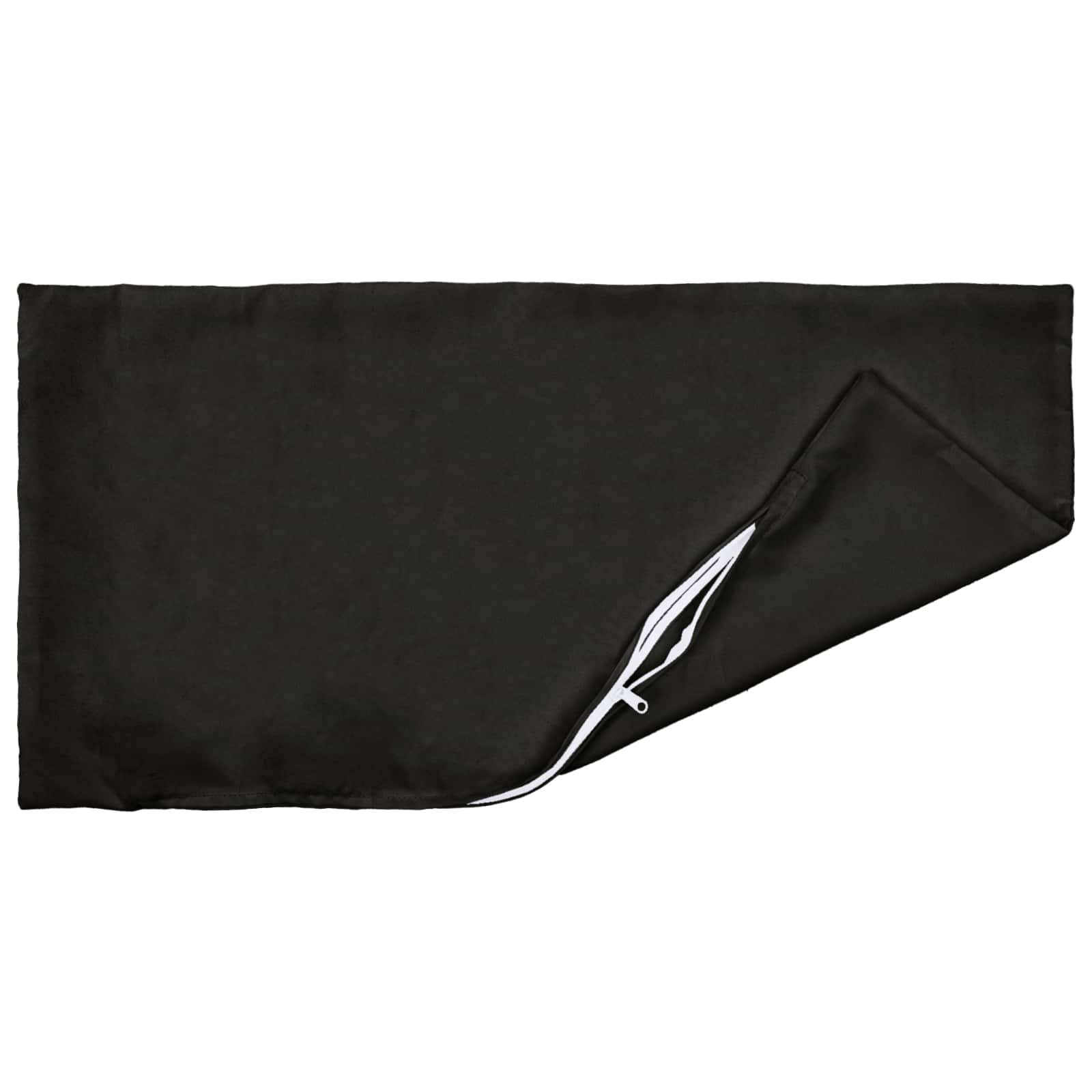 Federa 2 pcs HEERLEN Nero 50 x 80 cm Poliestere