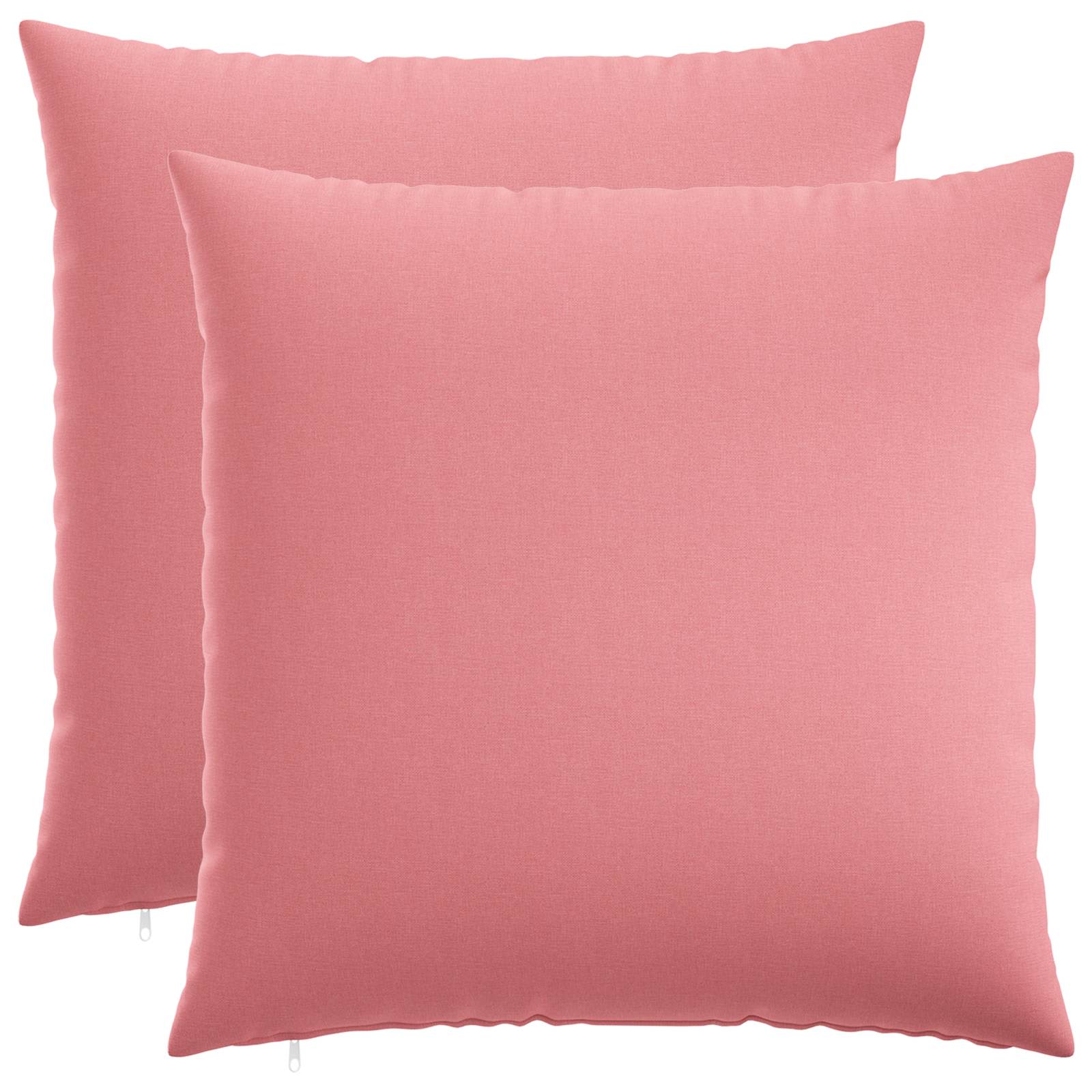 Federa 2 pz HEERLEN Rosa 55 x 55 cm Tessuto