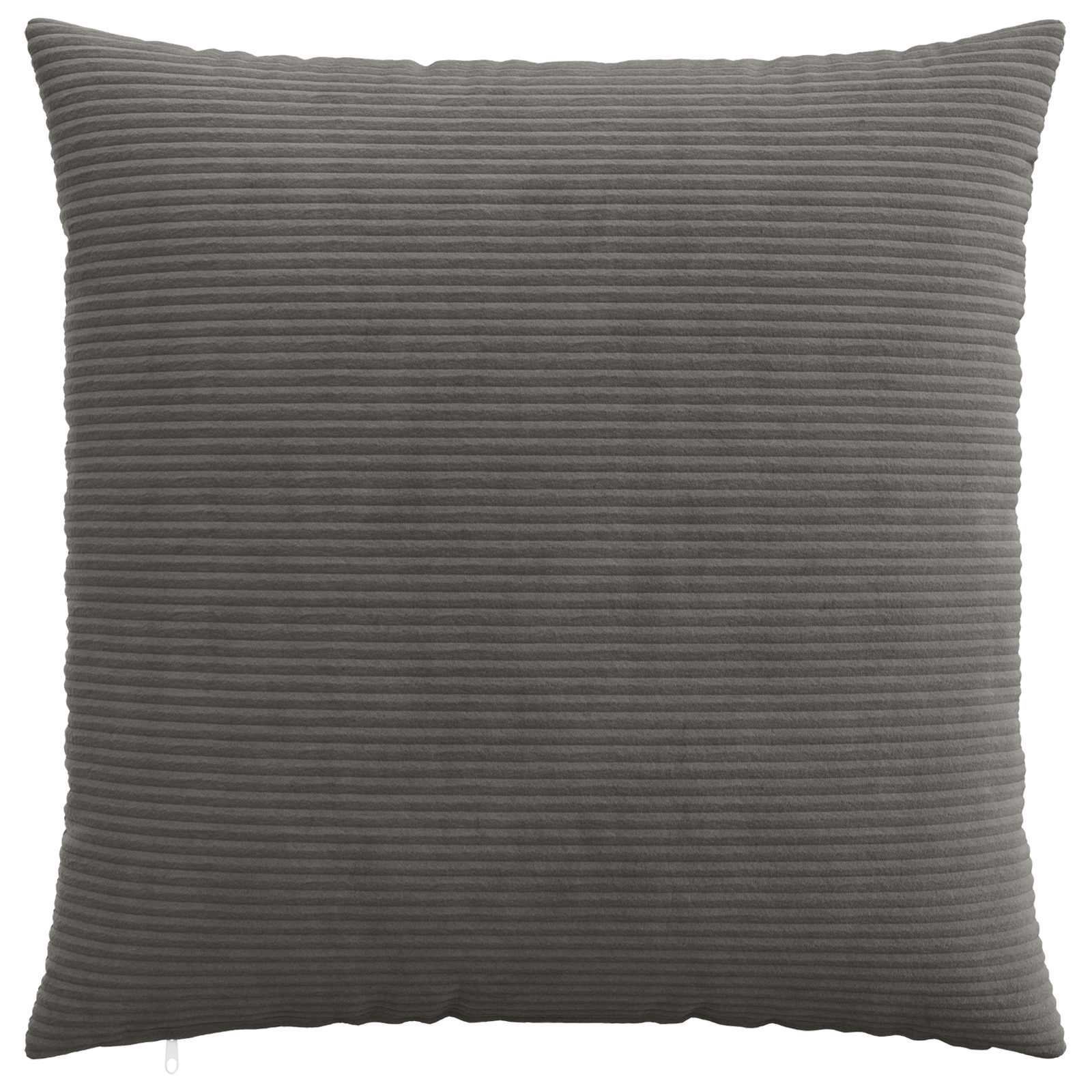 Federa 6 pcs HEERLEN Grigio Scuro 55 x 55 cm corduroy