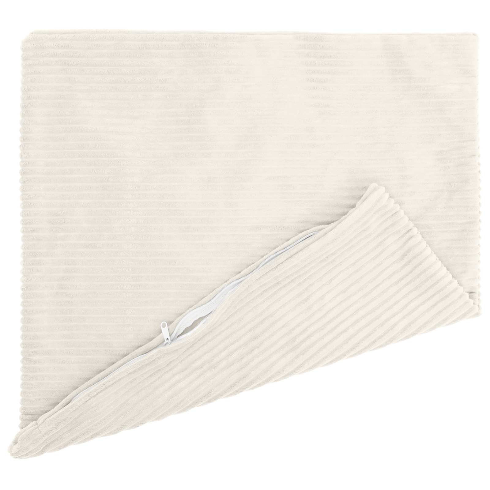 Federa 2 pcs HEERLEN Crema 55 x 55 cm corduroy