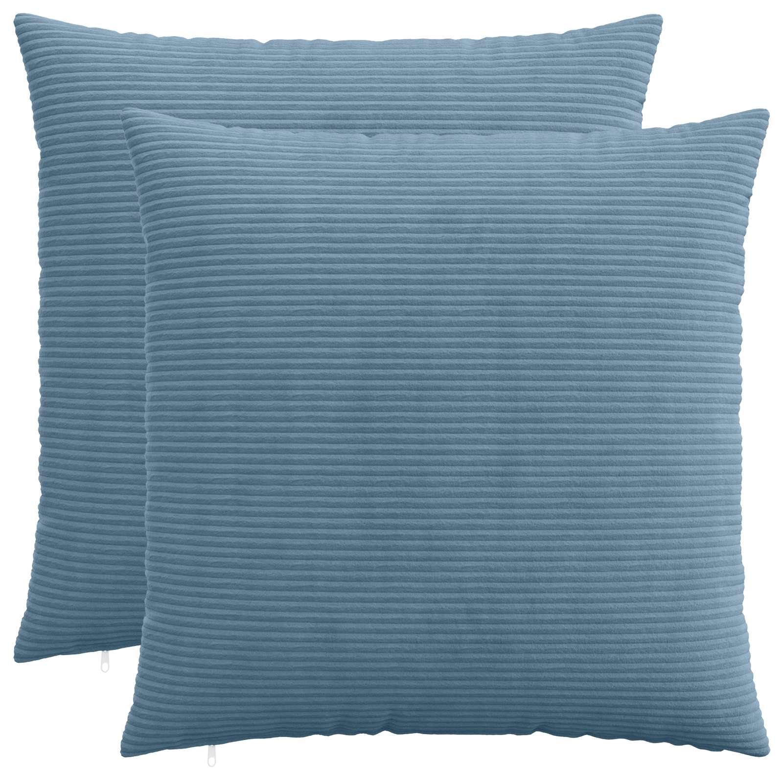 Federa 2 pcs HEERLEN Blu 55 x 55 cm corduroy