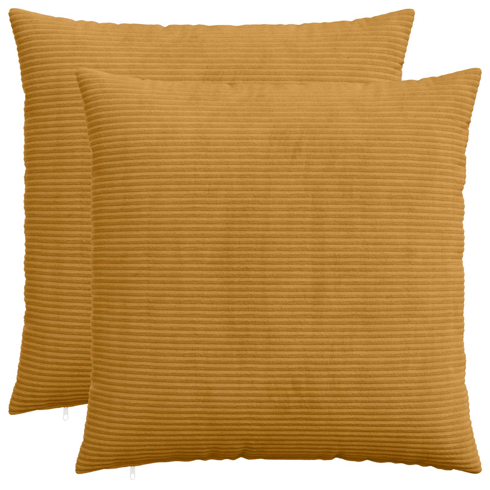 Federa 2 pcs HEERLEN Giallo 55 x 55 cm corduroy