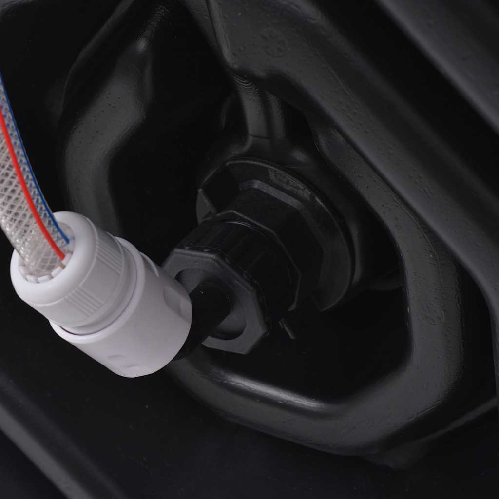 Doccia Solare 20 L Nera in Alluminio e HDPE