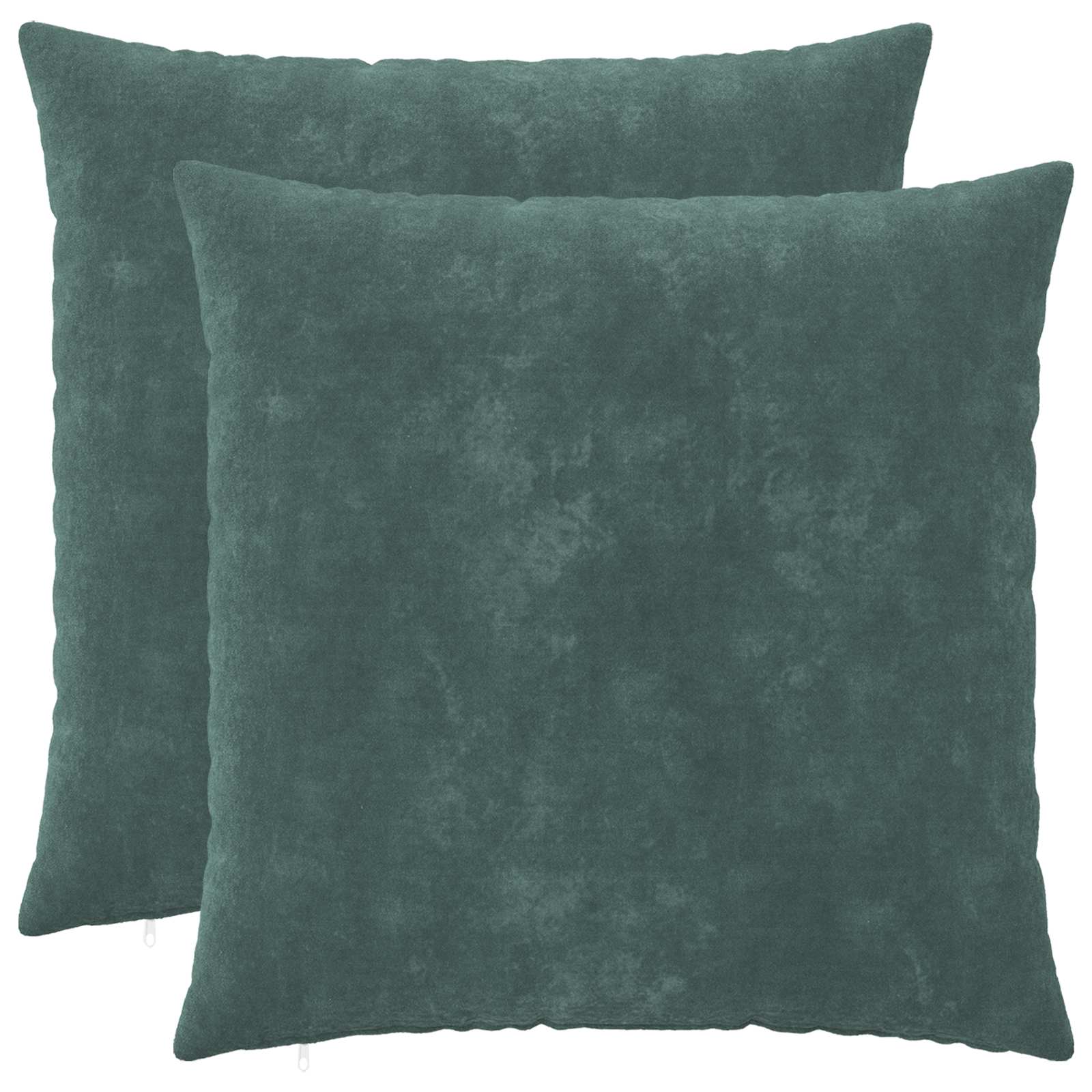 Federa 2 pcs HEERLEN Blu mare 55 x 55 cm Fleece in microfibra