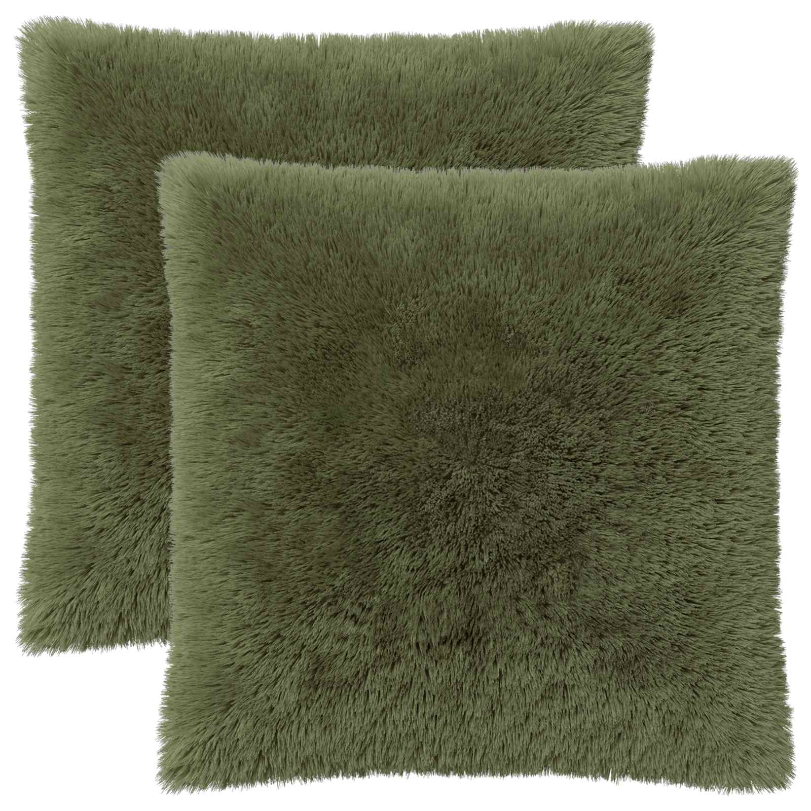 Federa 2 pcs HEERLEN Verde 55 x 55 cm Fleece PV