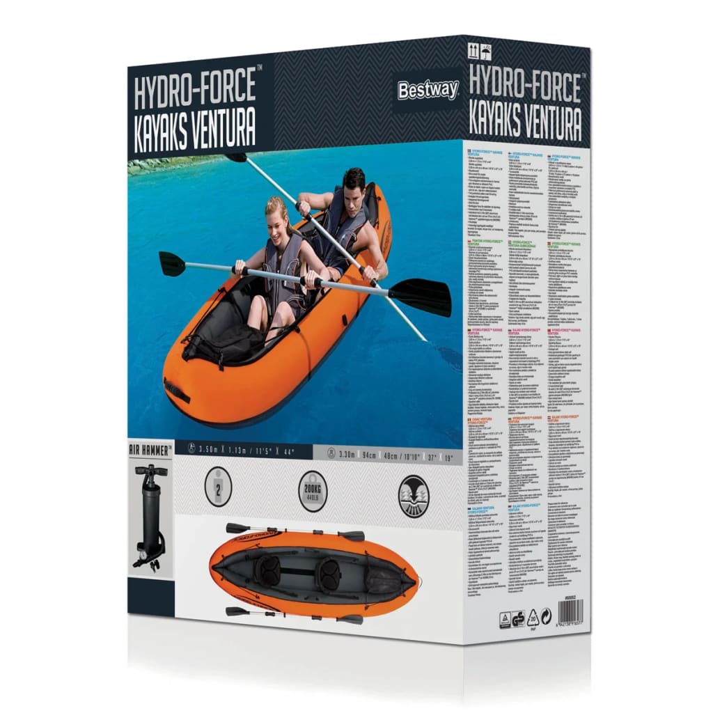 Bestway Hydro-Force Kayak con Remi e Pompa 65052